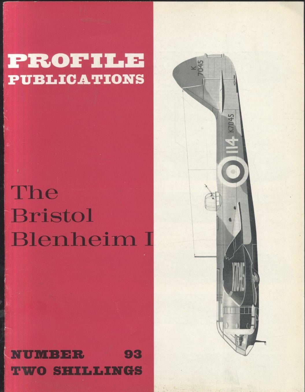 THE BRISTOL BLENHEIM I Numero 93 PROFILE PUBBLICATIONS Rivista Aerei …