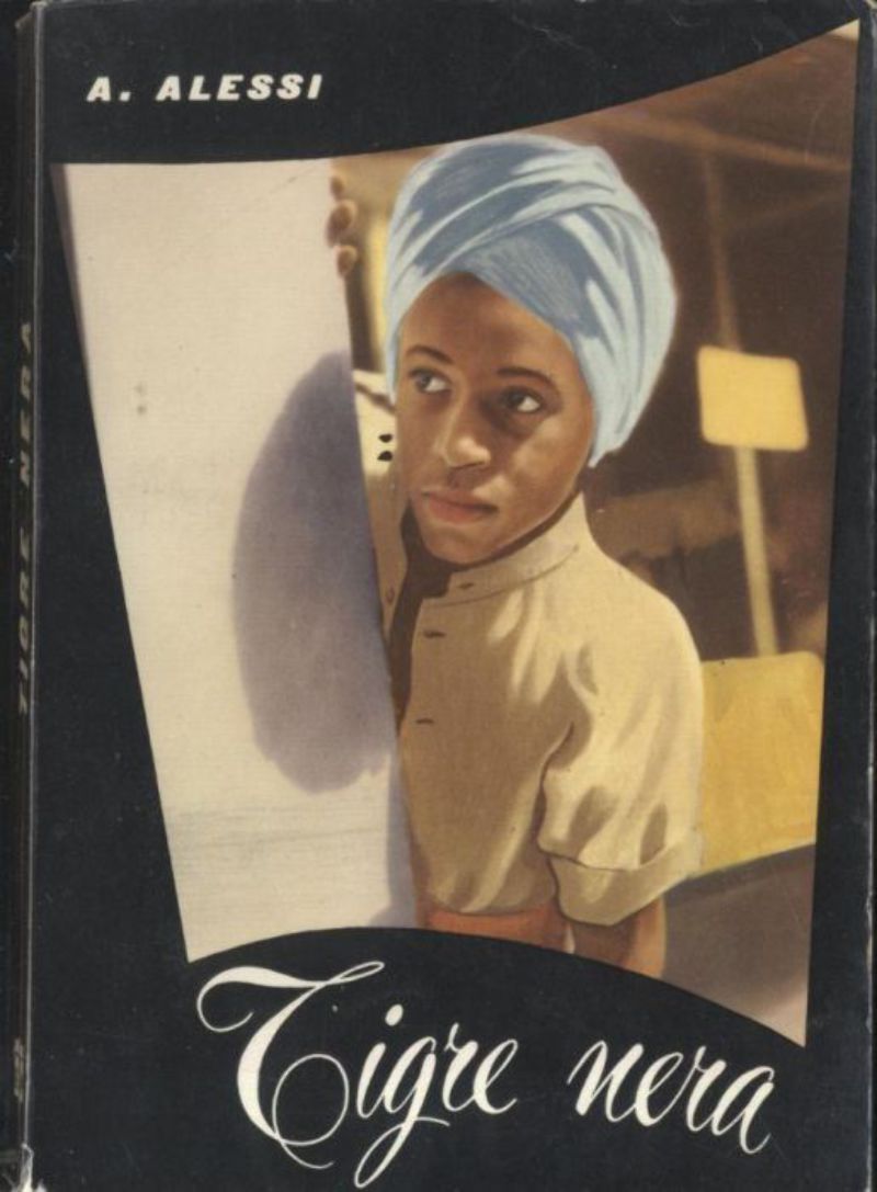 TIGRE NERA di Antonio Maria Alessi 1957 libro illustrato per …