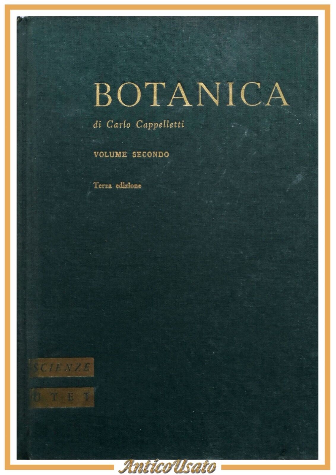 TRATTATO DI BOTANICA Carlo Cappelletti volume 2 sistematica 1976 UTET …