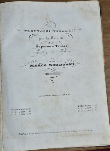 TRENTASEI VOCALIZZI PER LA VOCE SOPRANO O TENORE di Marco …