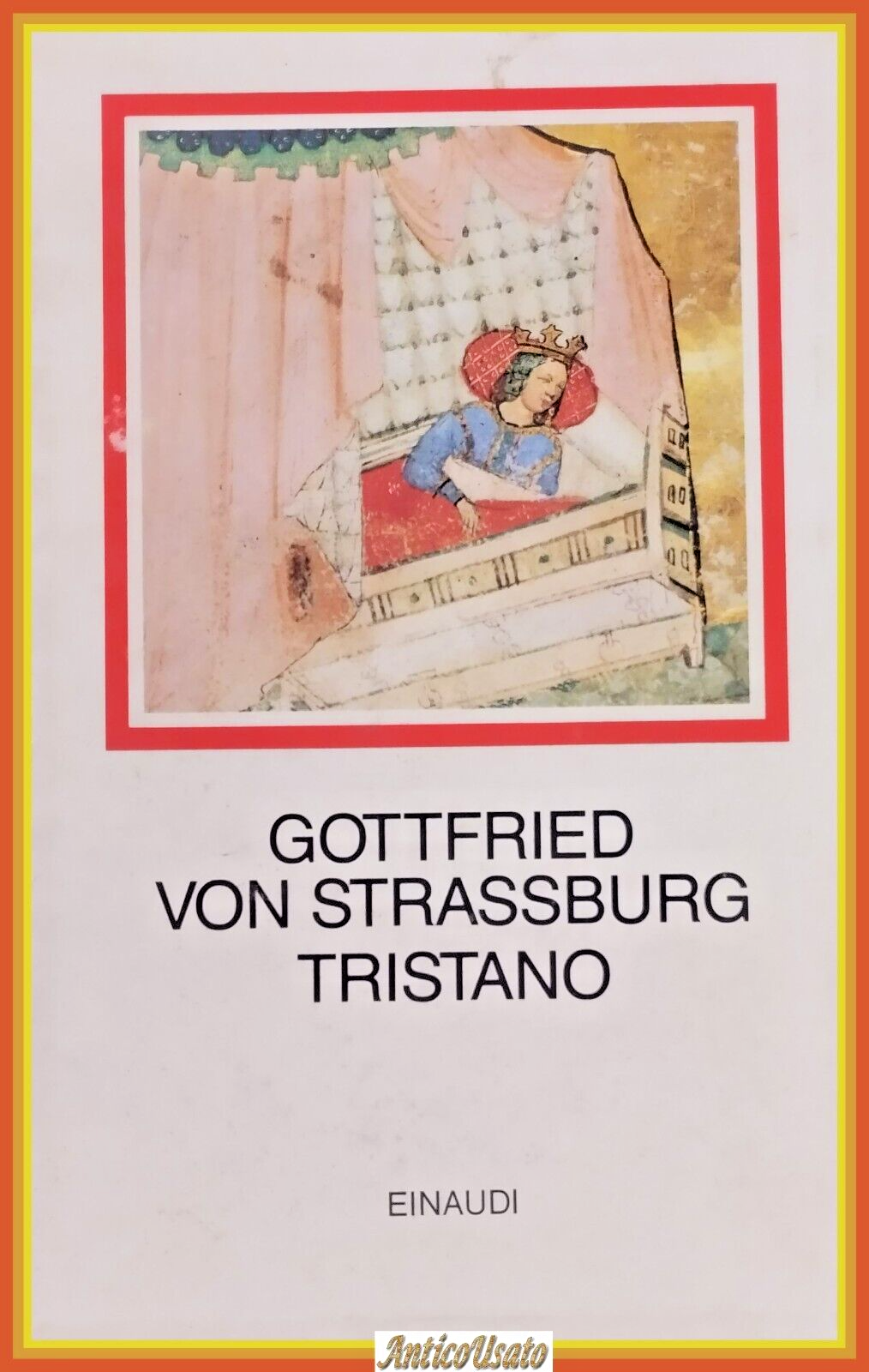 TRISTANO di Gottfried von Strassburg 1985 Einaudi Libro I Millenni