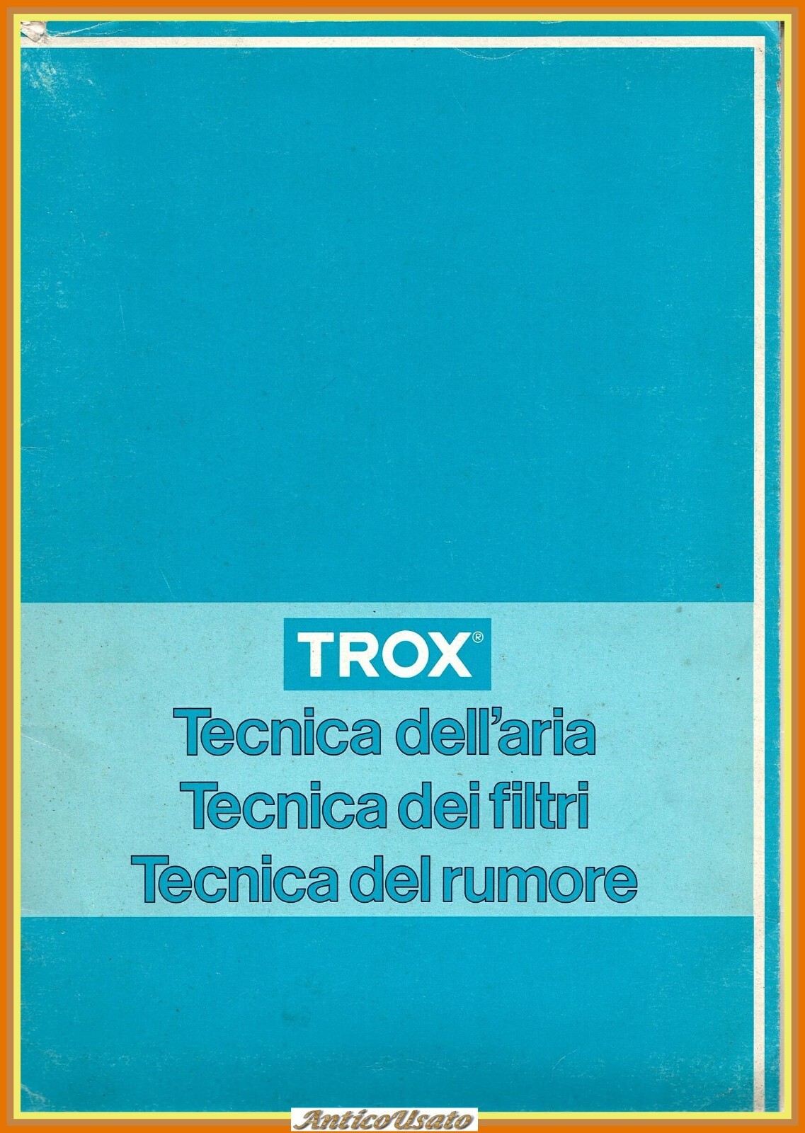 TROX TECNICA DELL'ARIA DEI FILTRI DEL RUMORE 1988 C D …