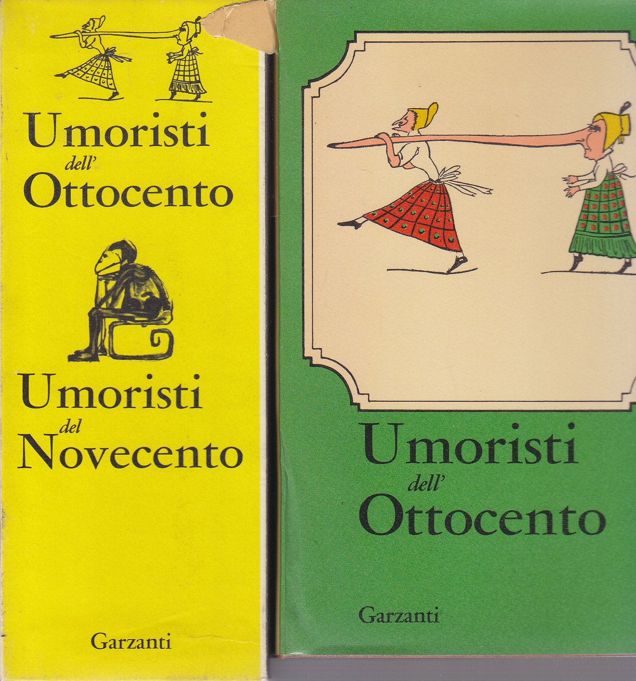 UMORISTI DELL'OTTOCENTO E DEL NOVECENTO a cura di Attilio Bertolucci …