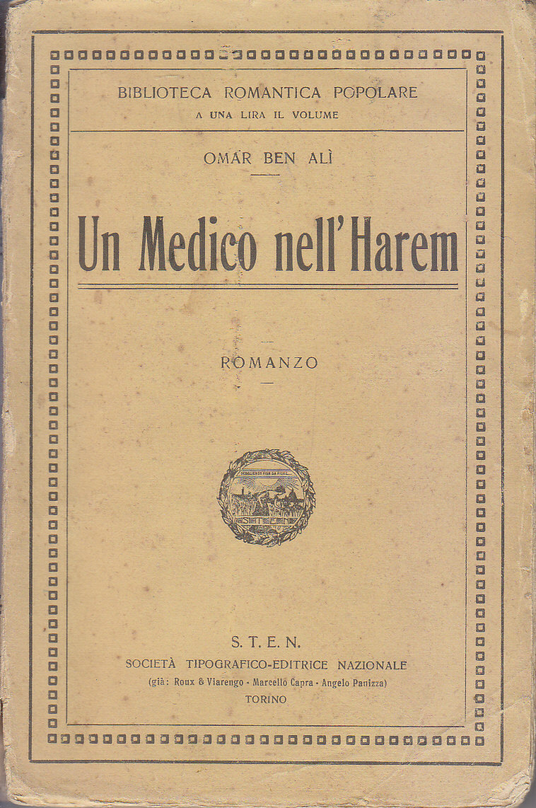 UN MEDICO NELL’HAREM scene intime di serraglio Omar Ben 1907 …