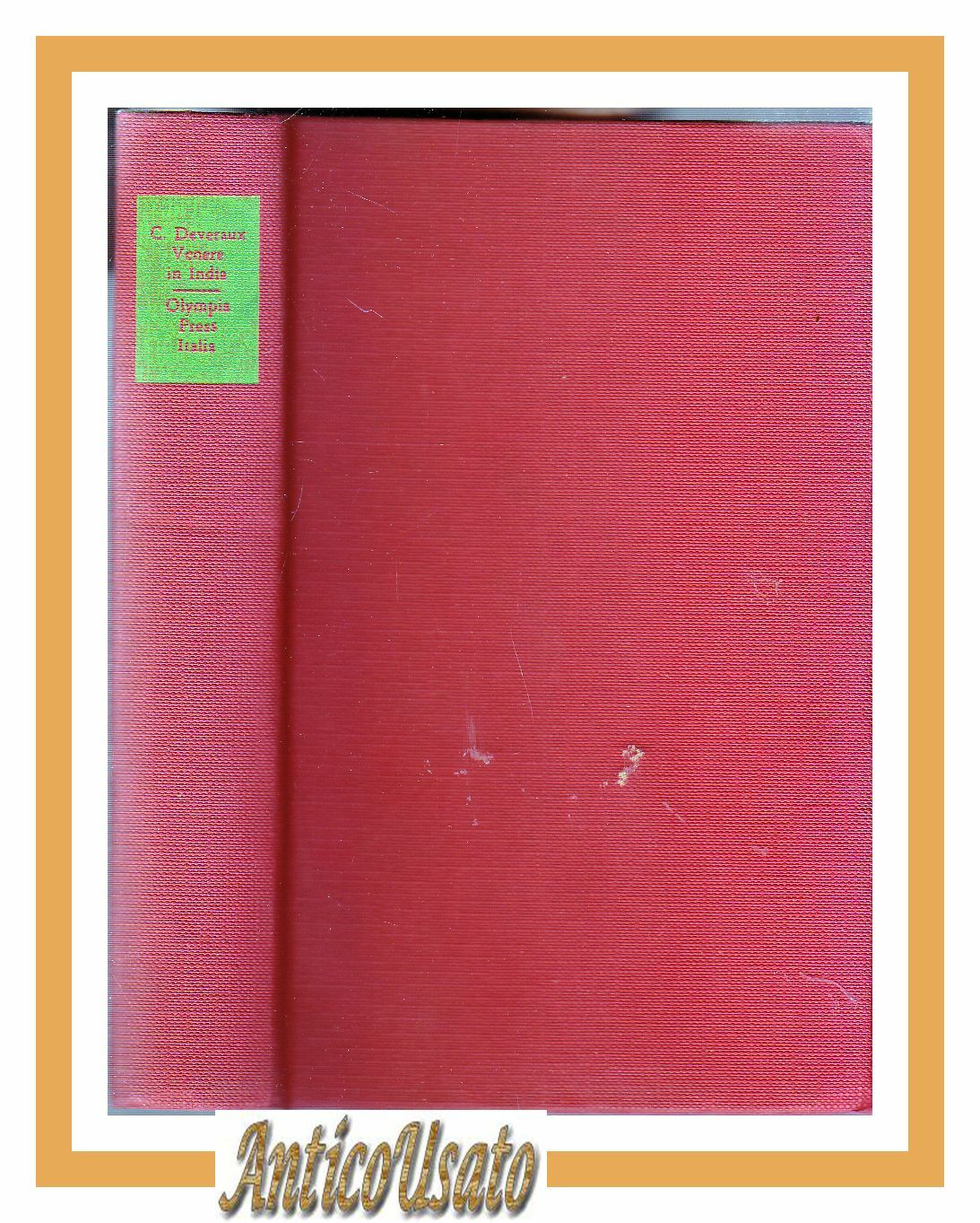 VENERE IN INDIA di Charles Devereaux 1970 Olympia classici dell'erotismo …