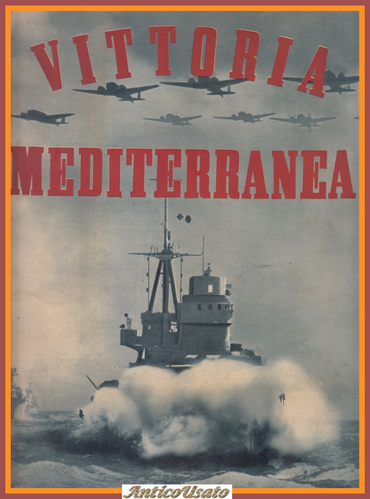 VITTORIA MEDITERRANEA rivista ministero della cultura popolare 1942 Fascismo