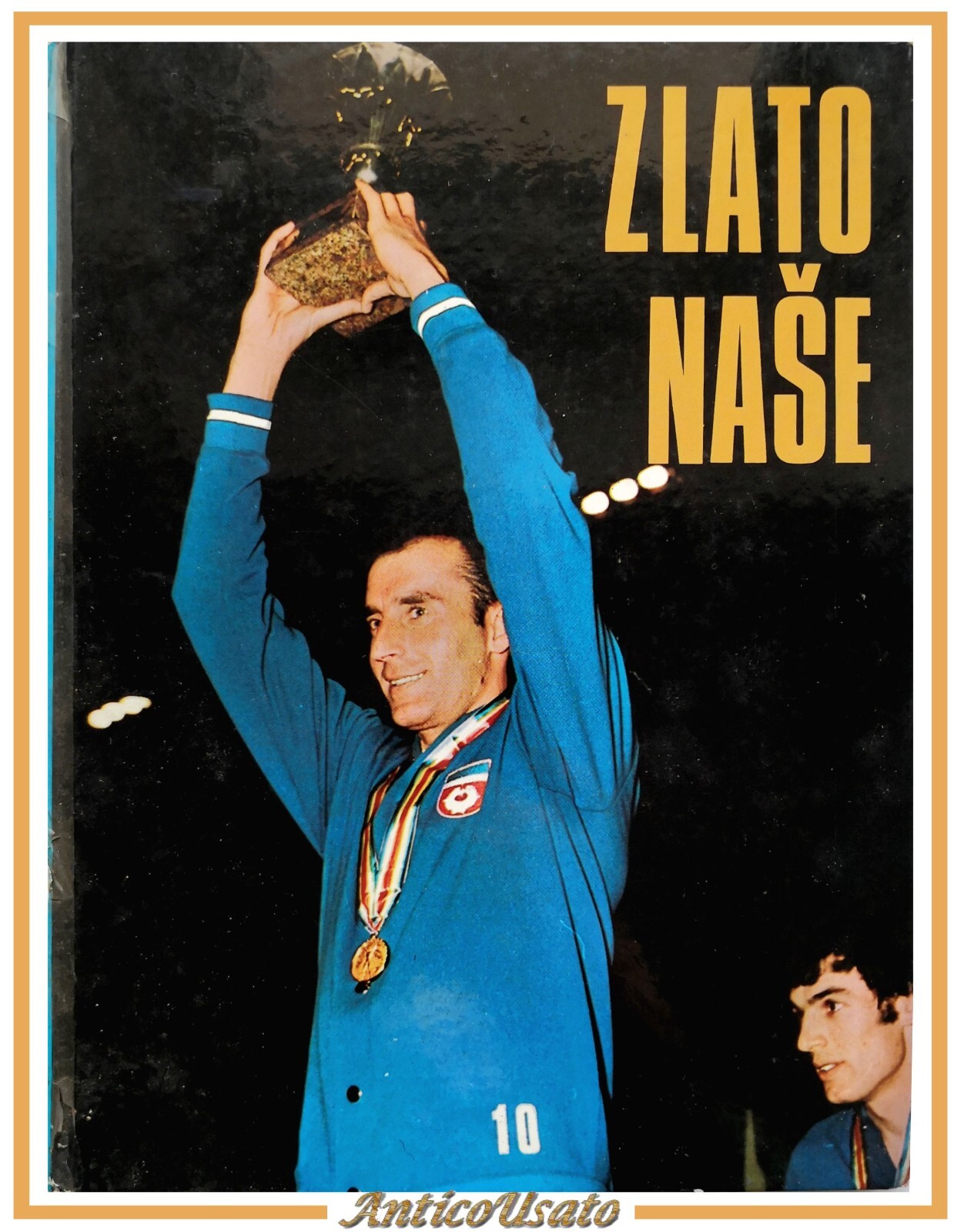 ZLATO NASE libro 1971 Jaka Stular con autografi basket femminile …