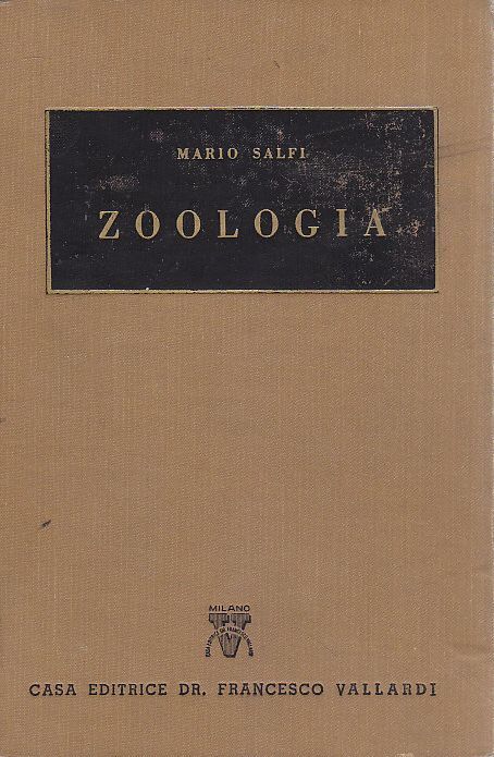 Zoologia di Mario Salfi 1957 Vallardi libro manuale illustrato a …