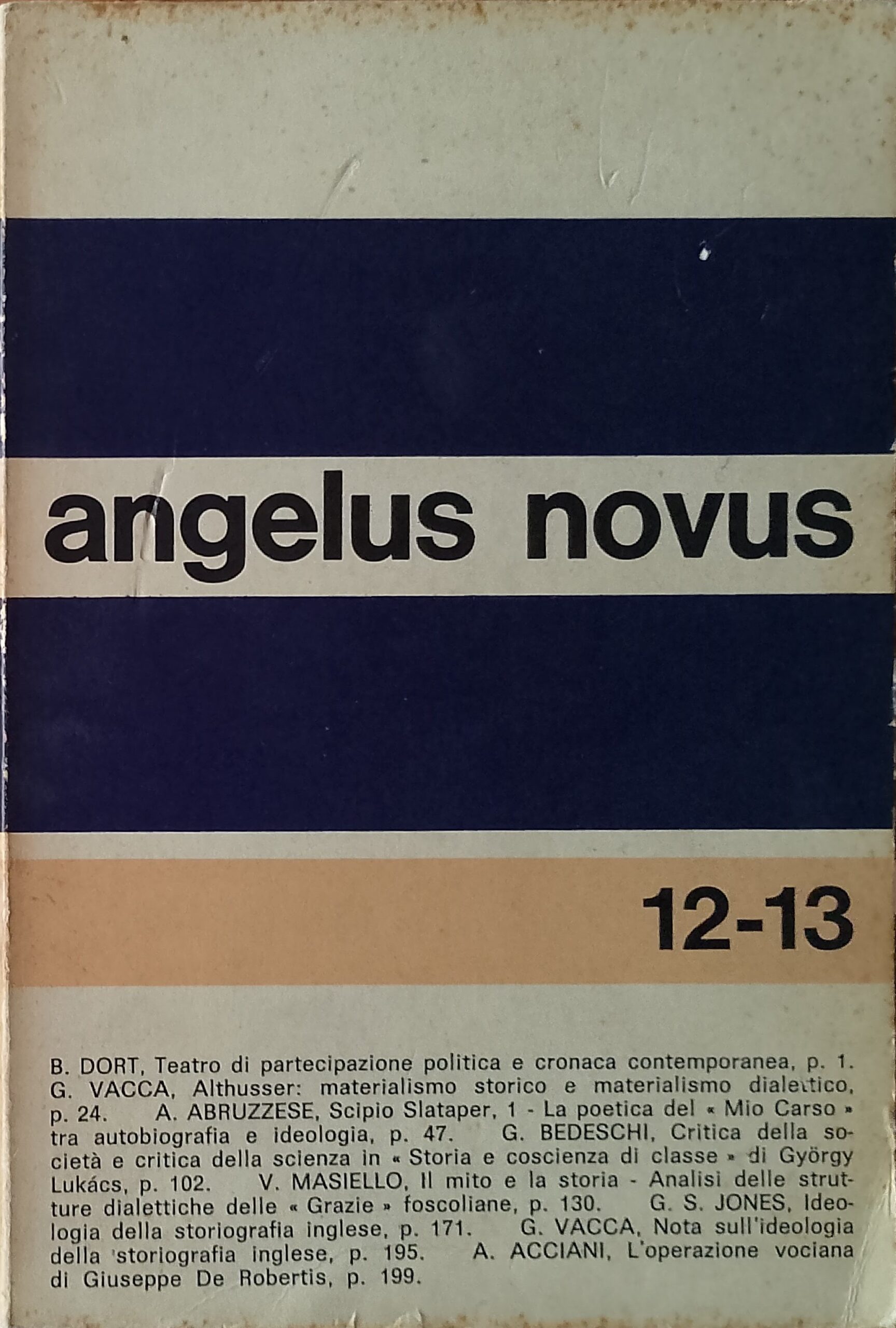 Angelus novus - 12-13