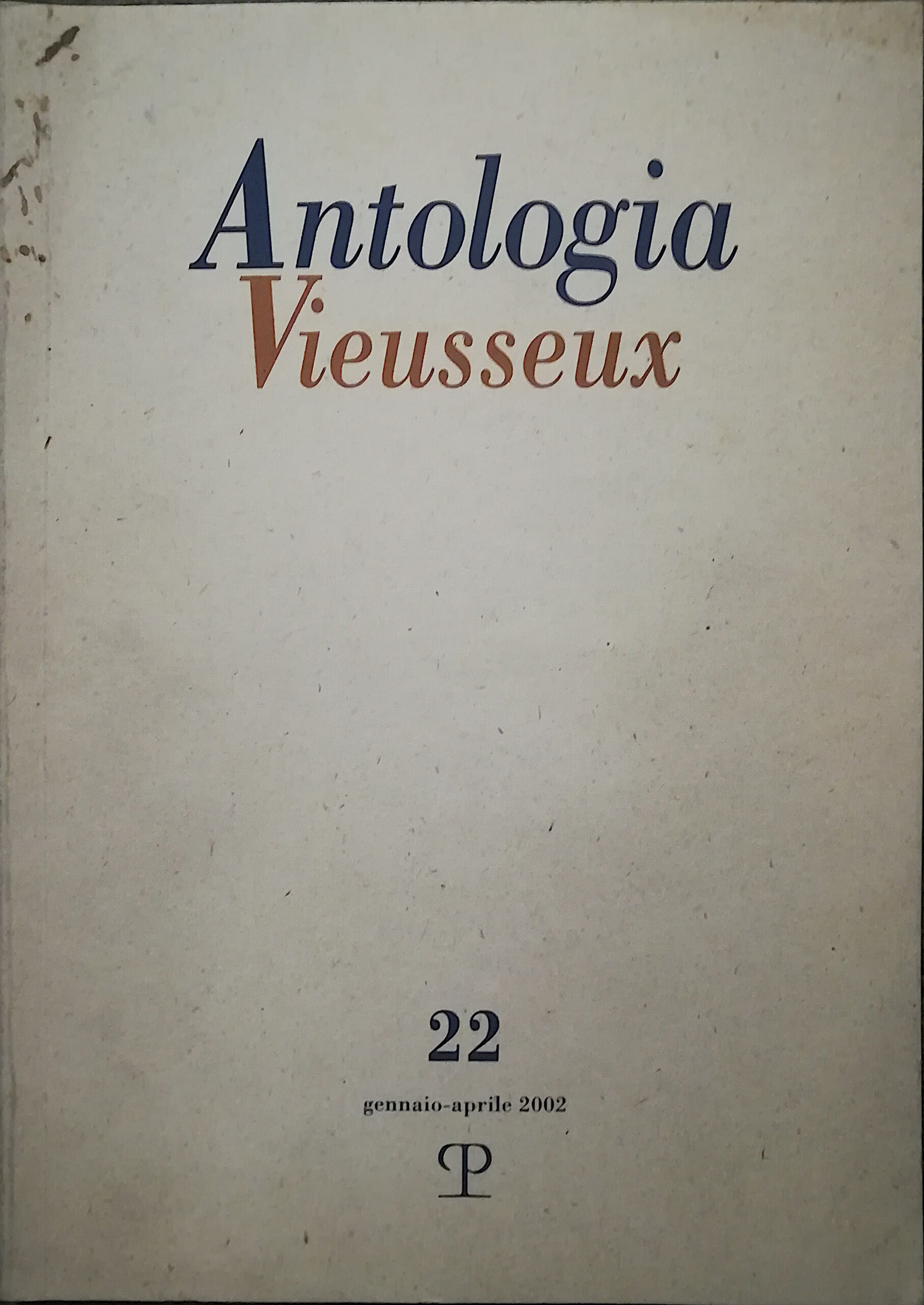 Antologia Vieusseux - n.22