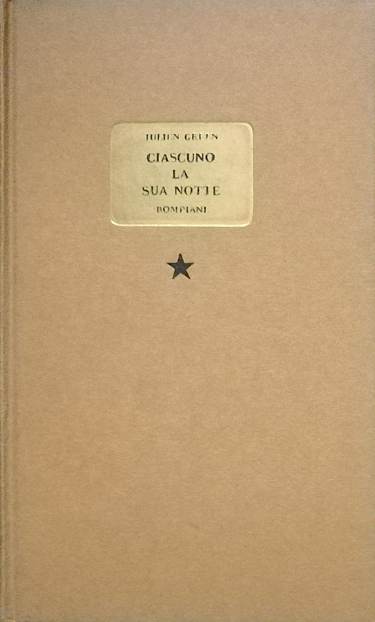 Ciascuno la sua notte
