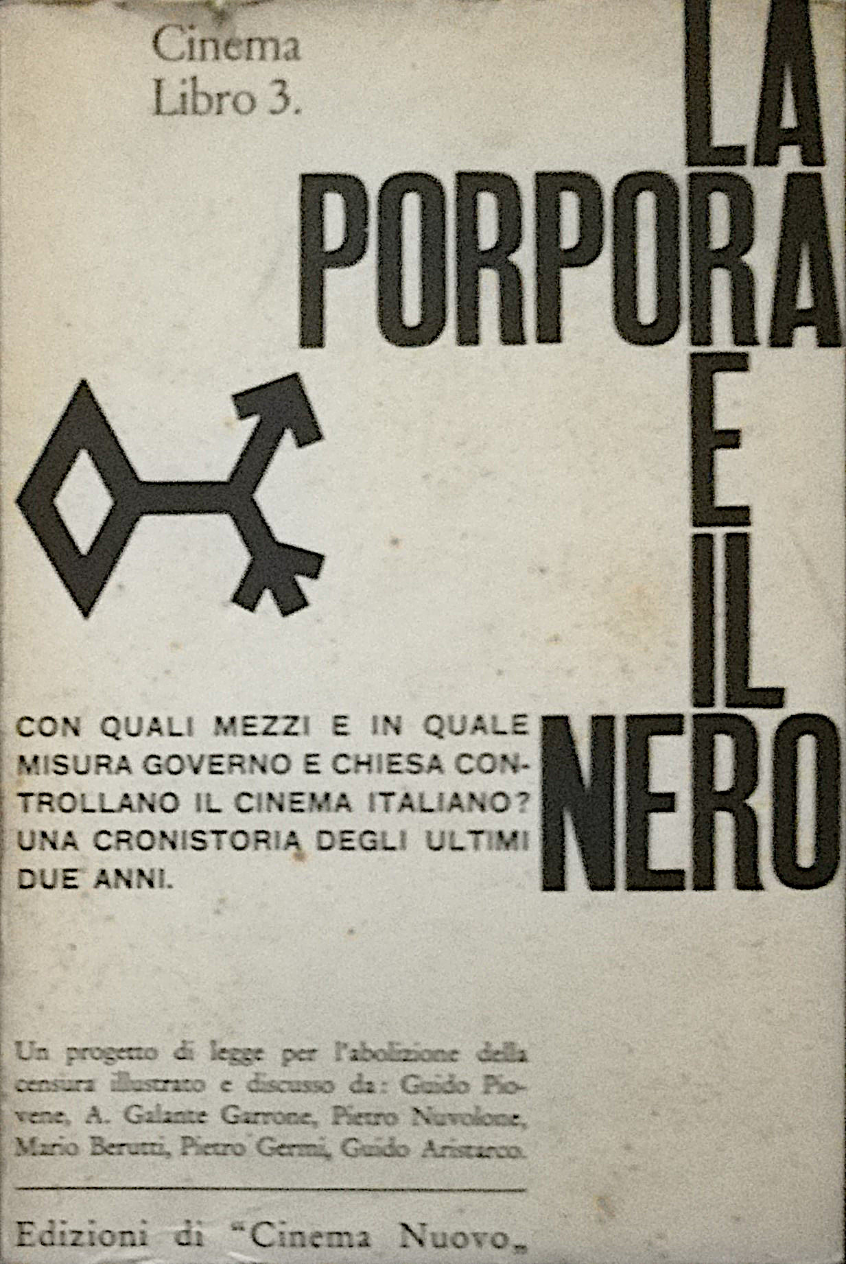 Cinema Libro 3. La porpora e il nero