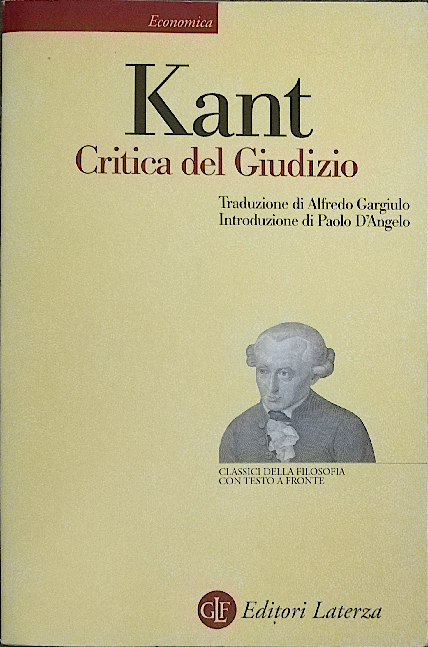 Critica del giudizio