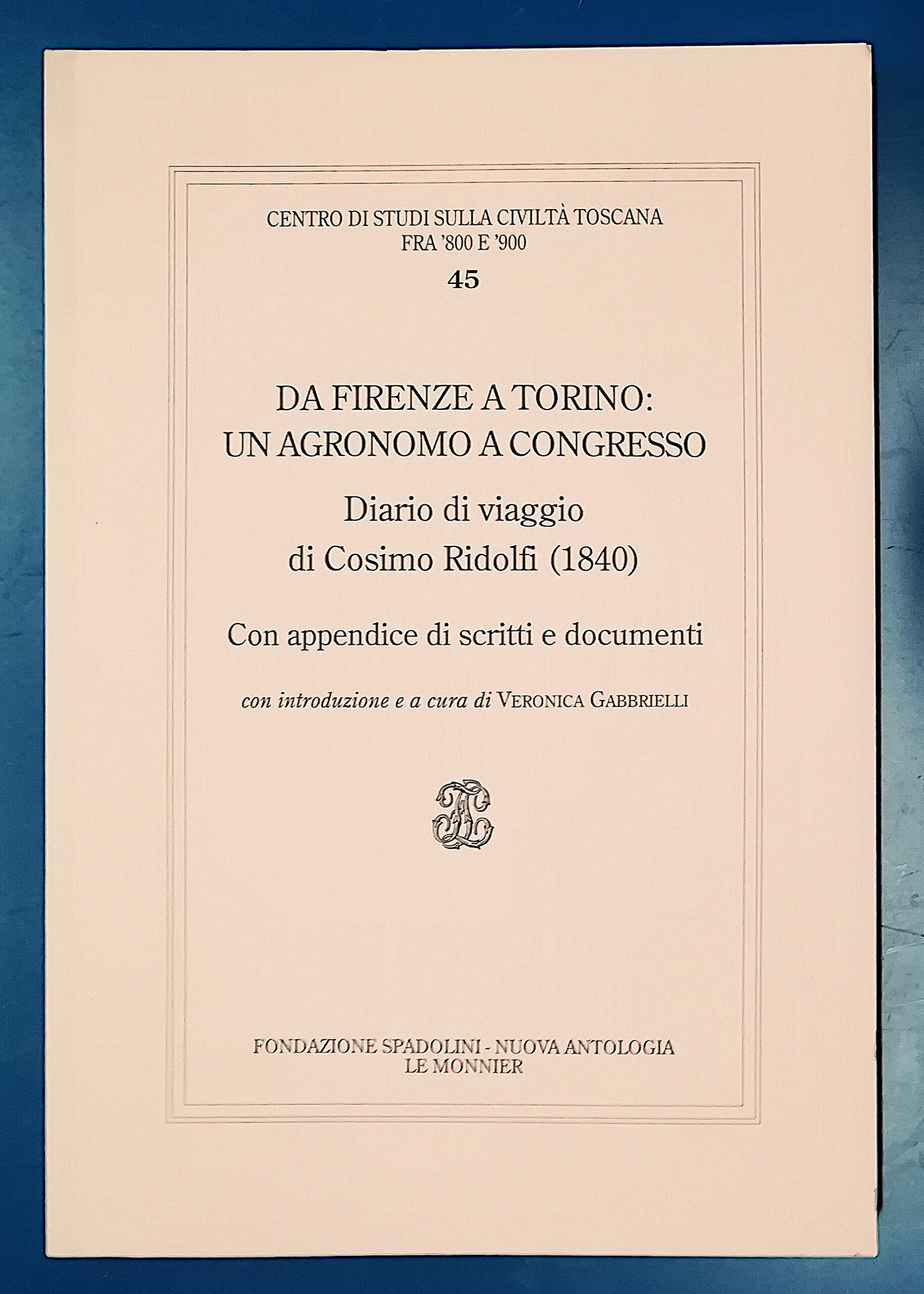 Da Firenze a Torino: un agronomo a congresso - Diario …