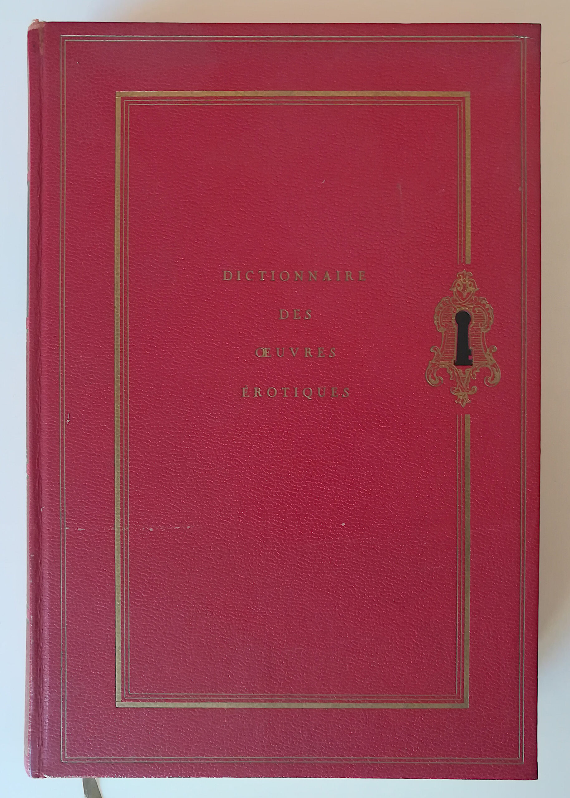 Dictionnaire des oeuvres erotiques