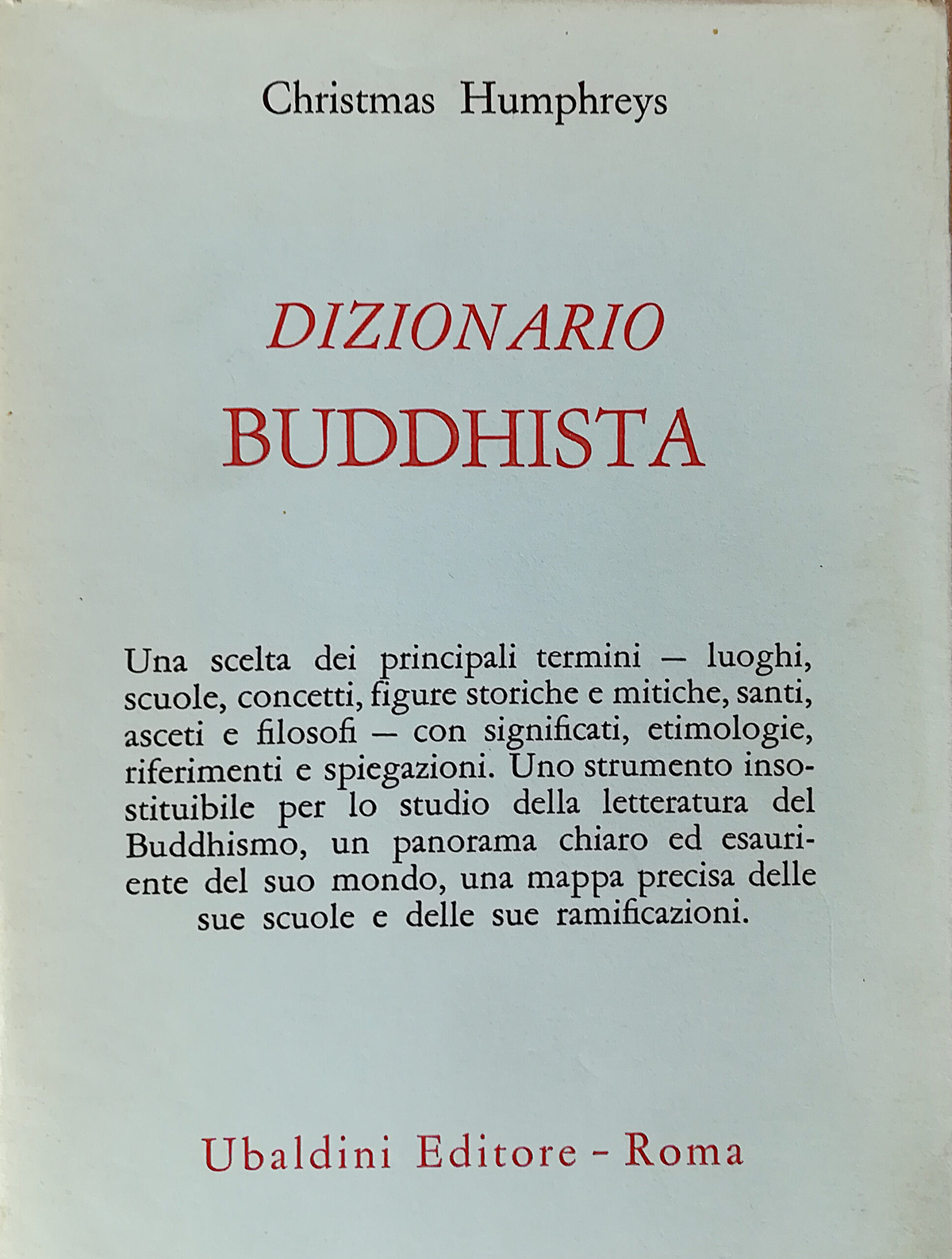 Dizionario buddhista