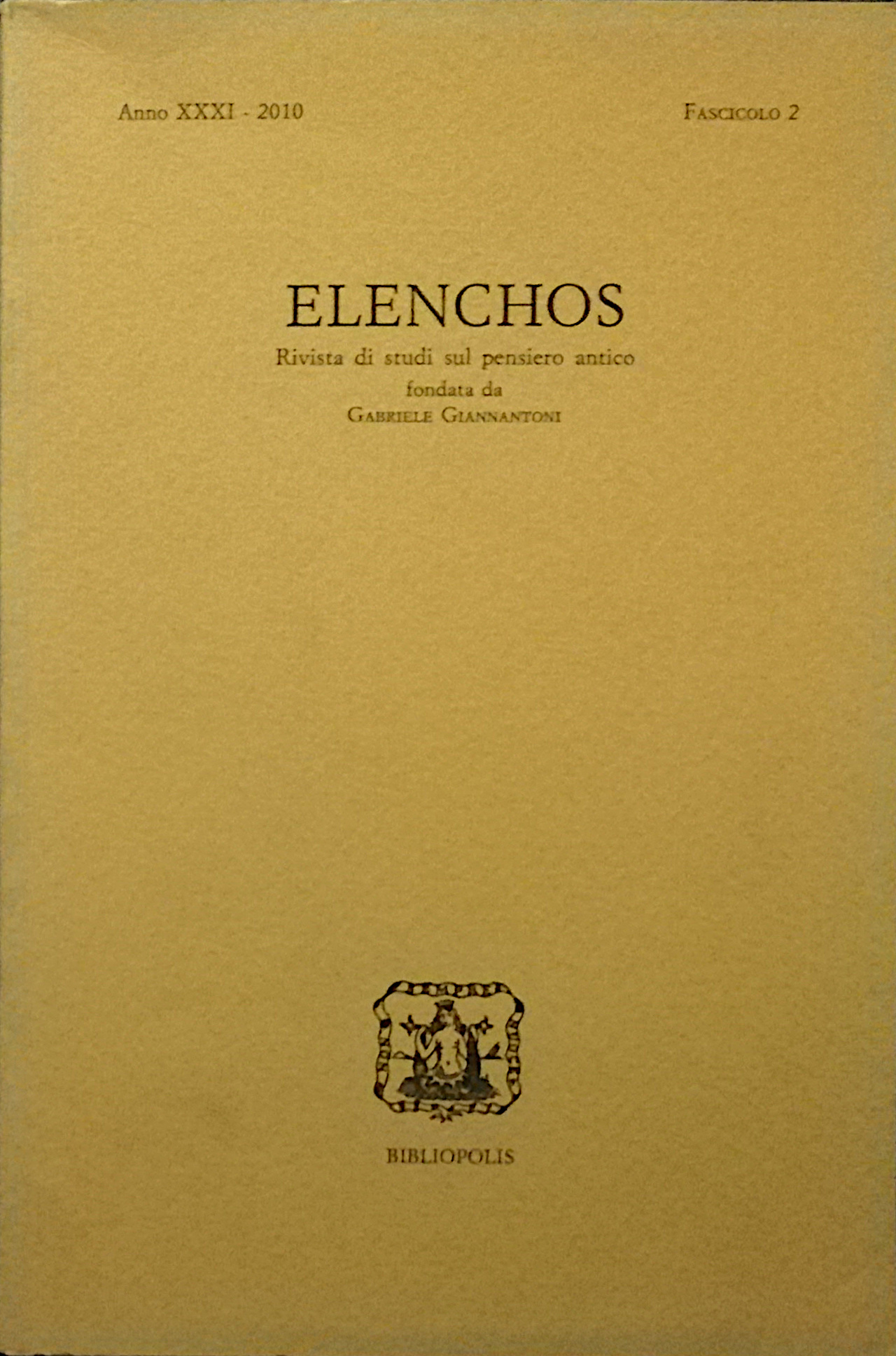 Elenchos - 2010 - 2
