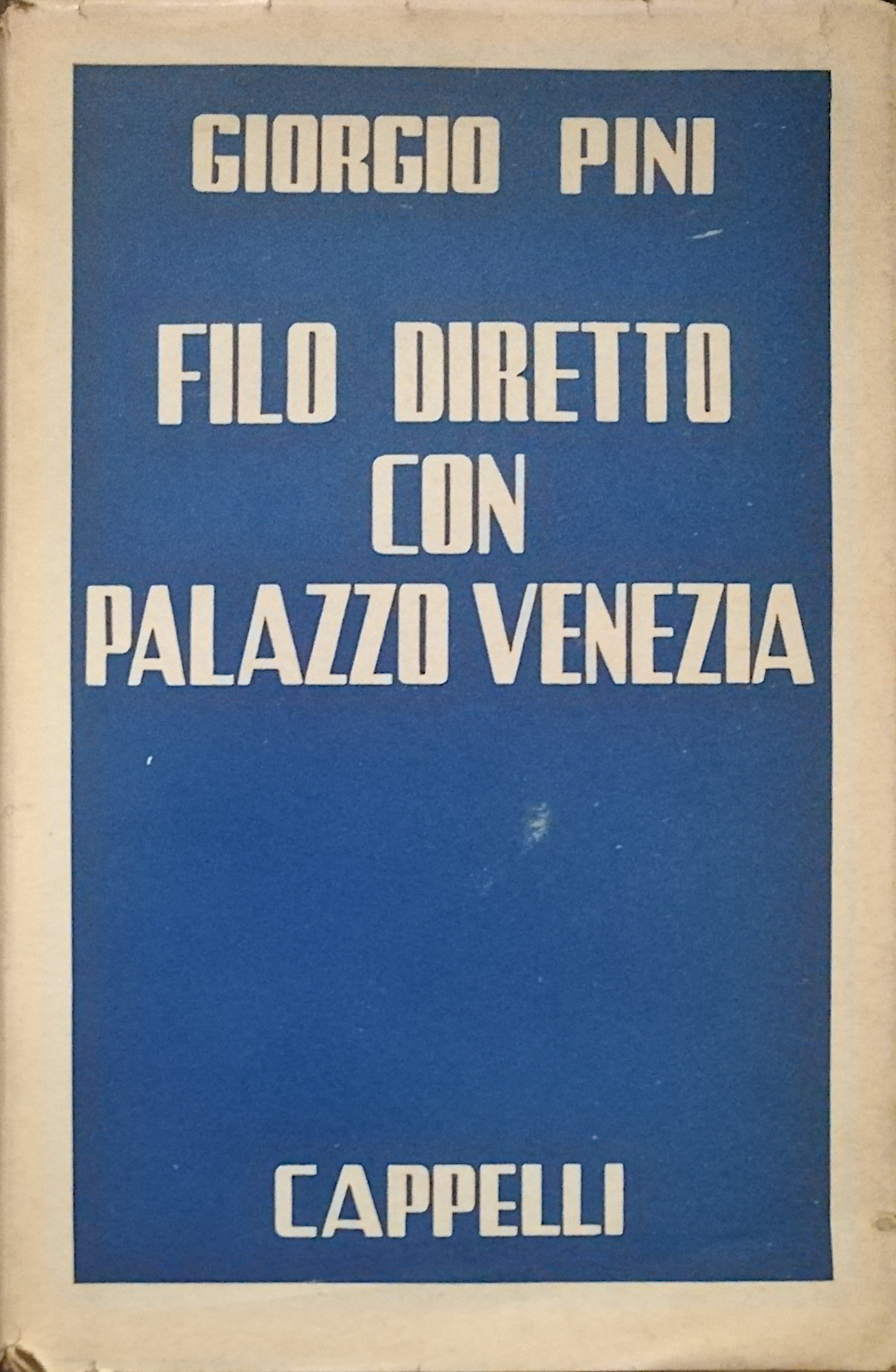 Filo diretto con Palazzo Venezia