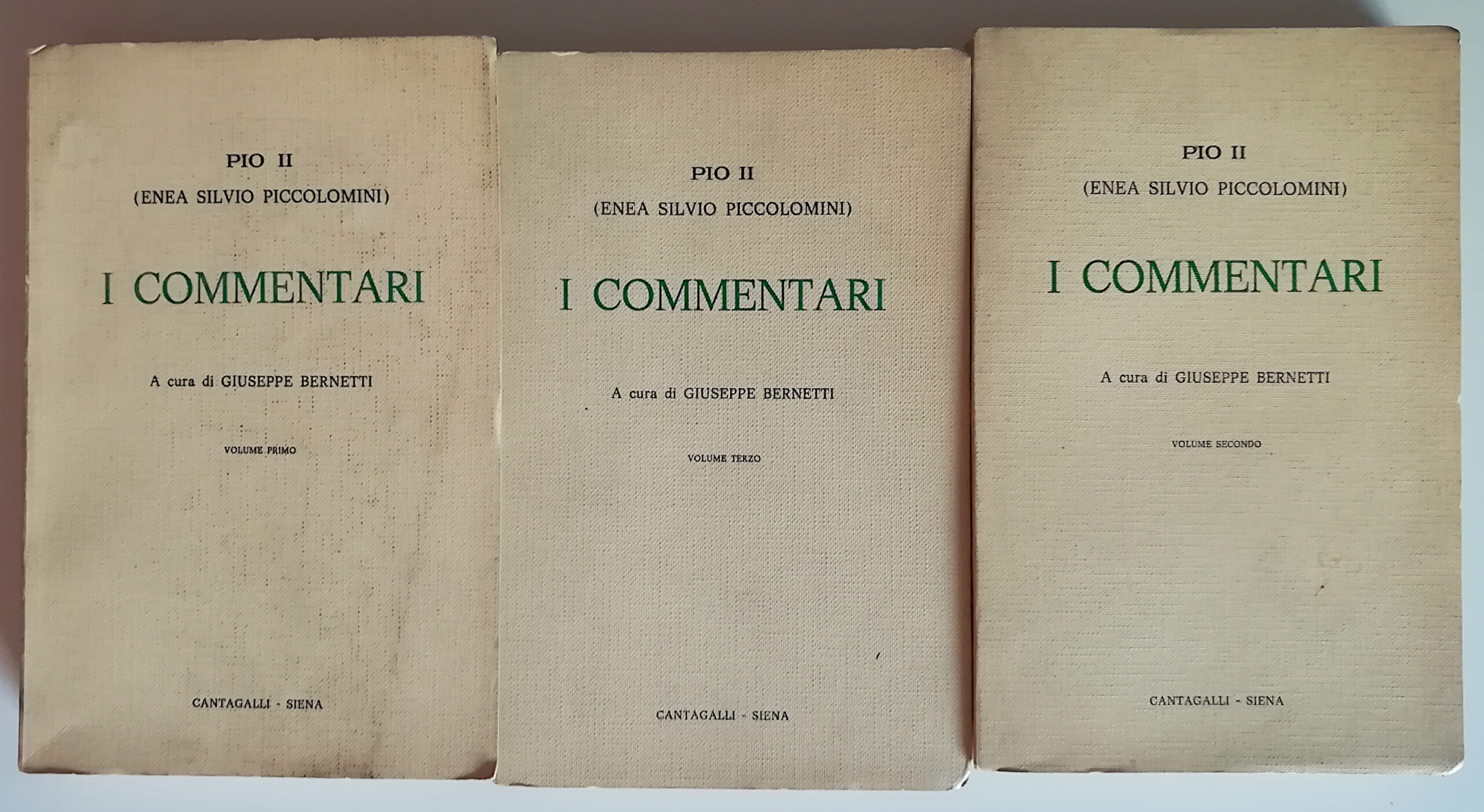 I commentari - 3 voll.