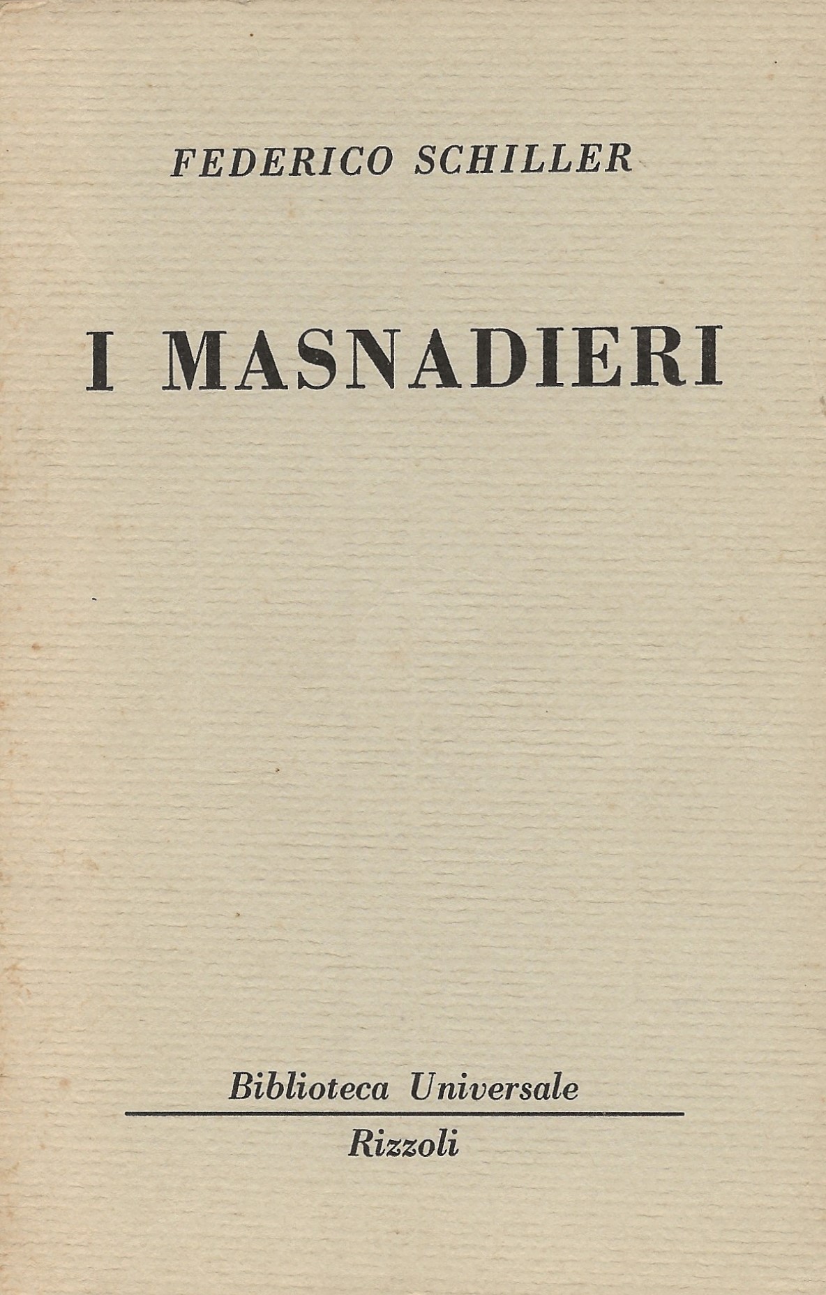 I masnadieri