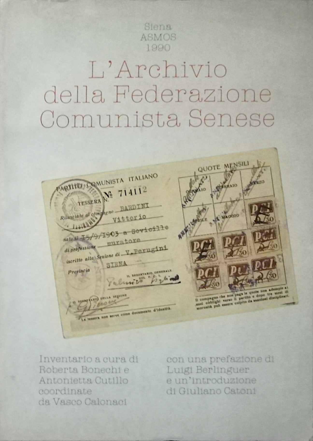 L’archivio della Federazione Comunista Senese