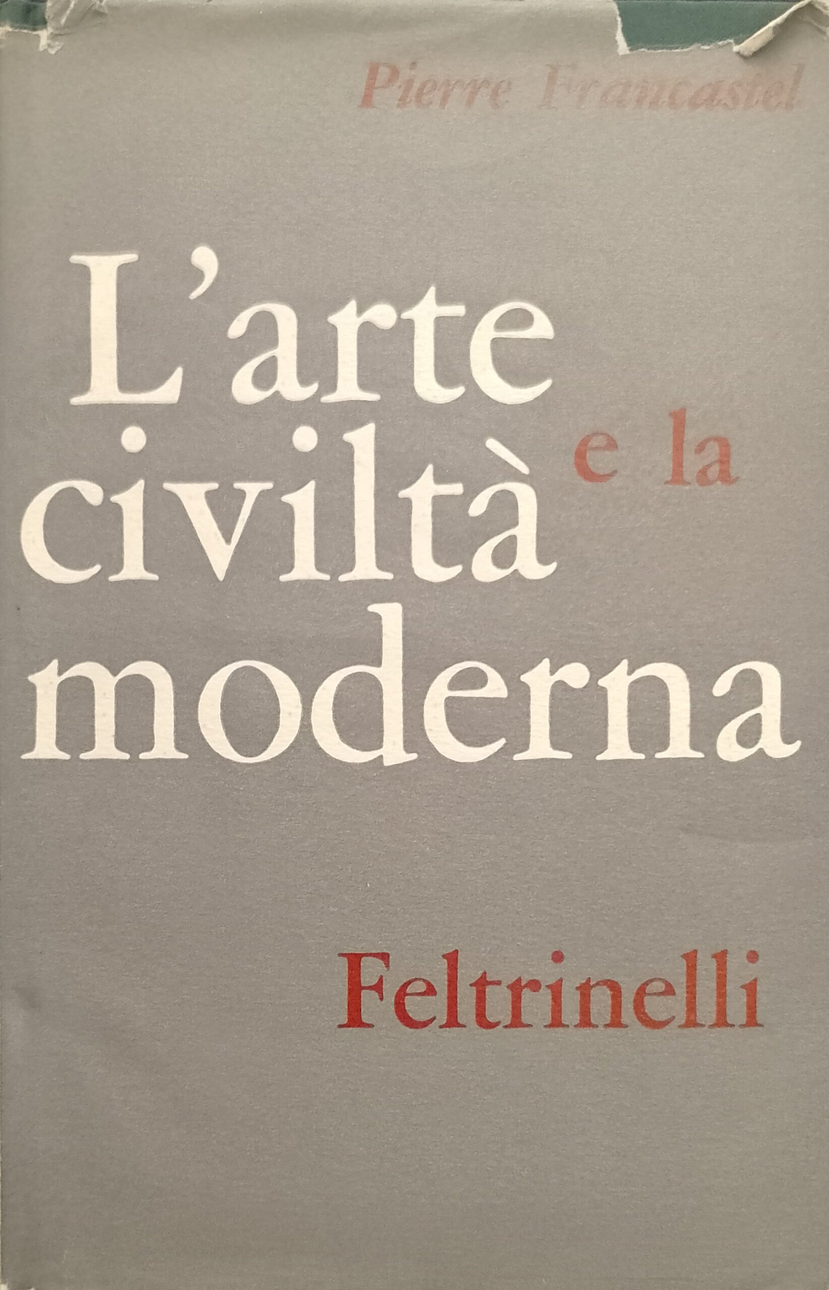 L'arte e la civiltà moderna