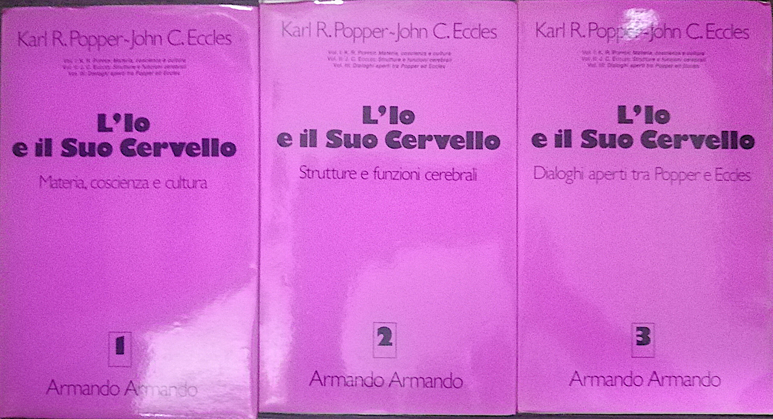L'io e il suo cervello - 3 voll.