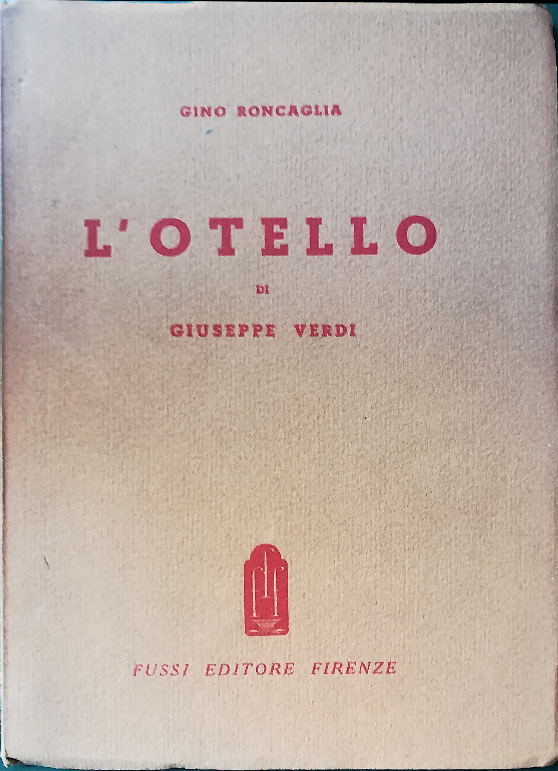 L'Otello di Giuseppe Verdi