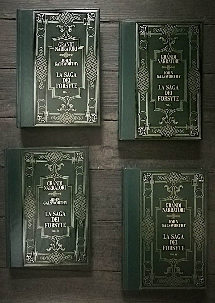 La saga dei forsyte - 4 voll.