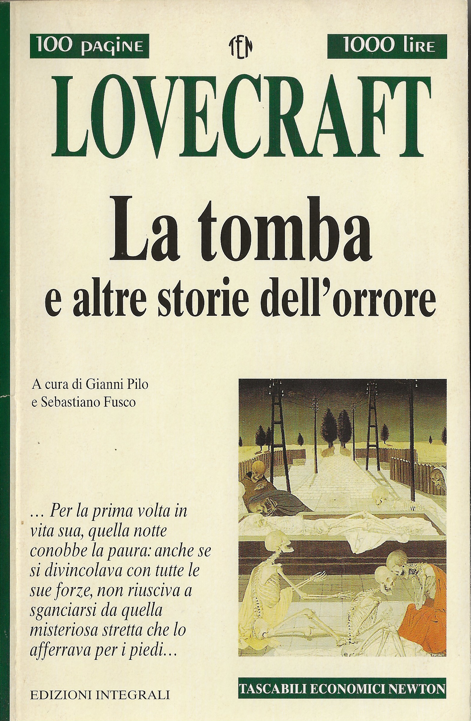 La tomba e altre storie dell'orrore