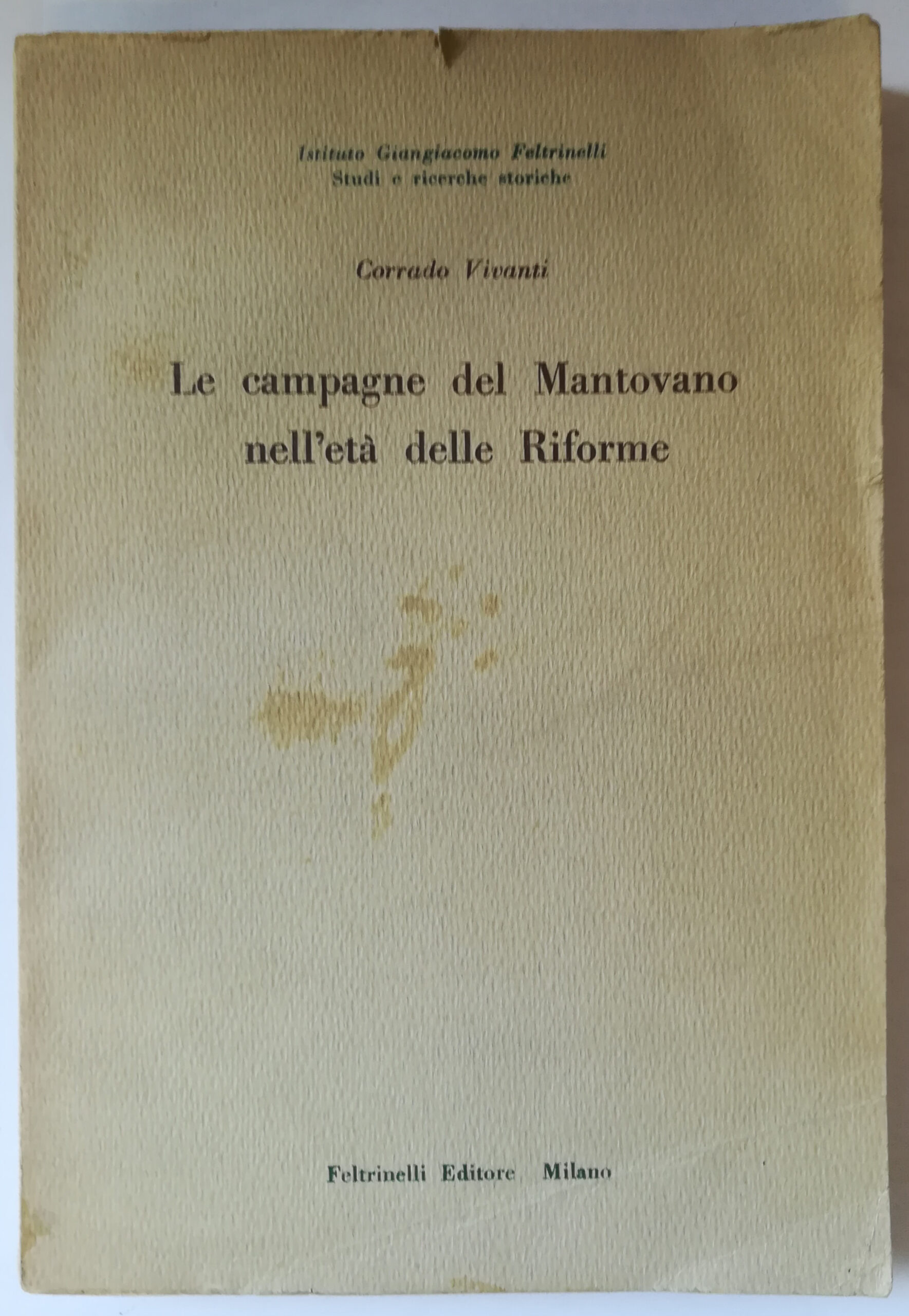 Le campagne del Mantovano nell'età delle Riforme