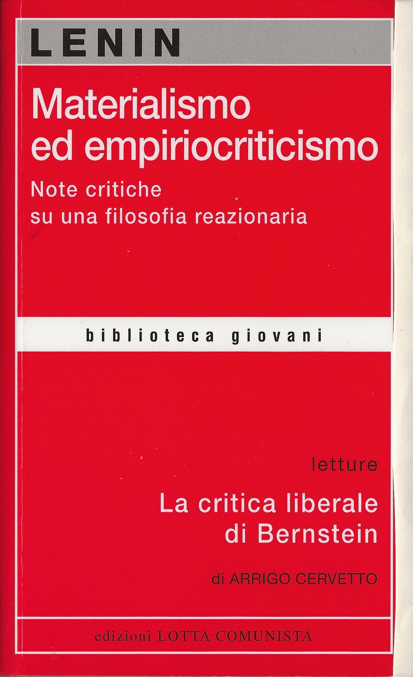 Materialismo ed empiriocentrismo
