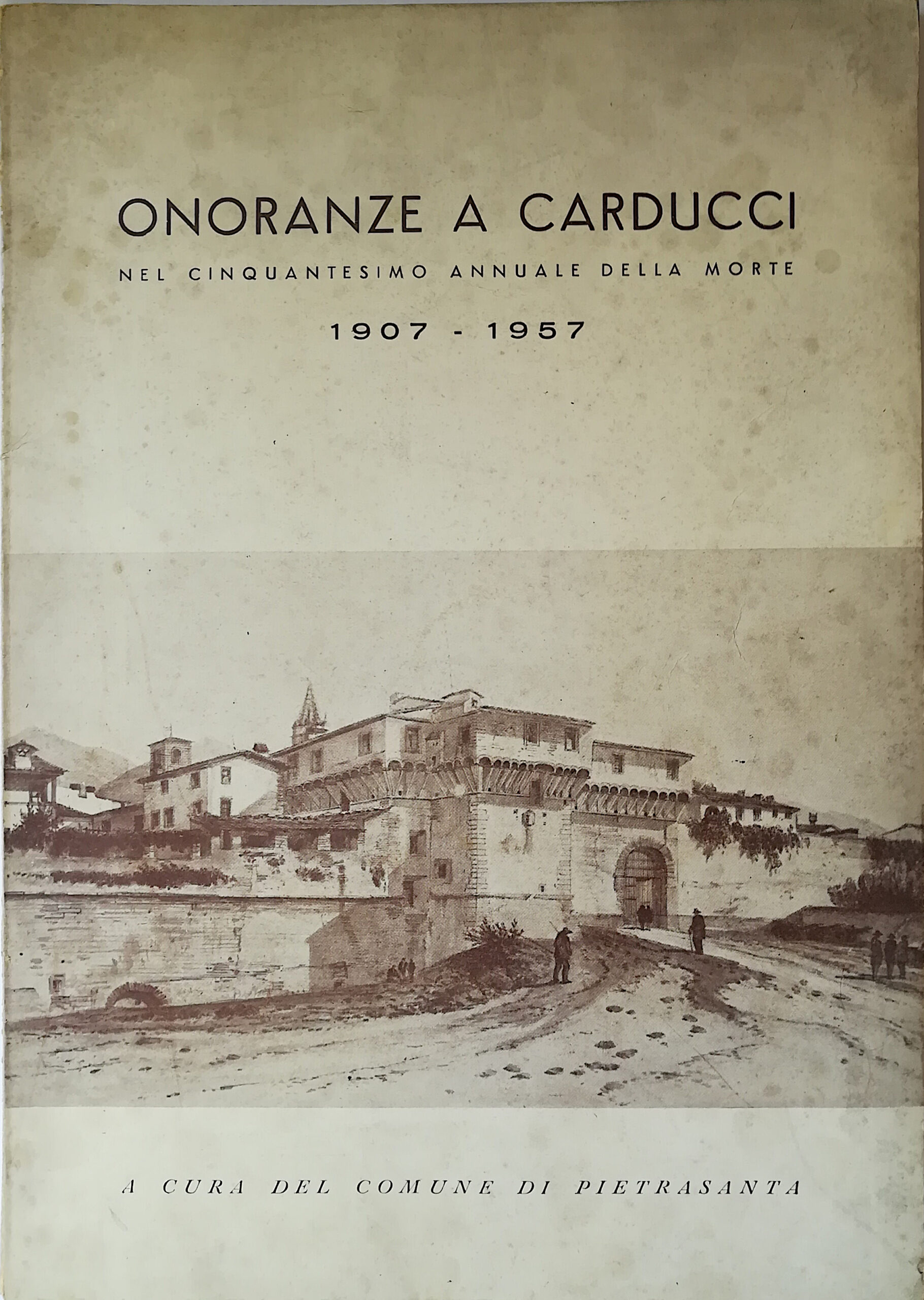 Onoranze a Carducci nel cinquantesimo annuale della morte