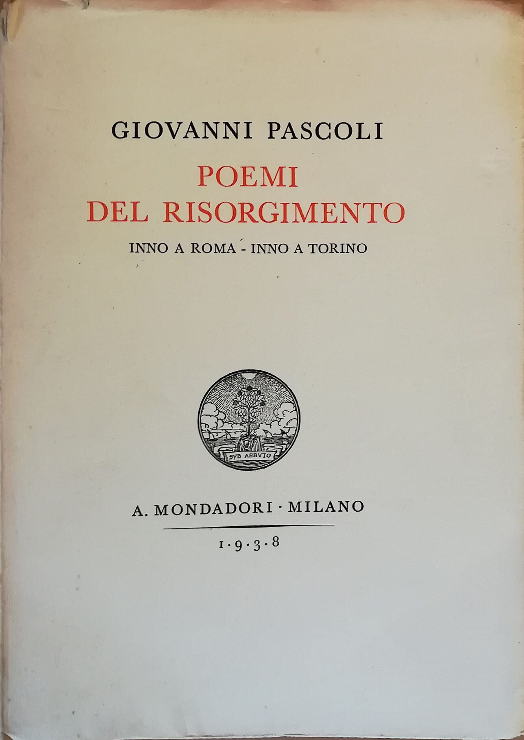 Poemi del Risorgimento