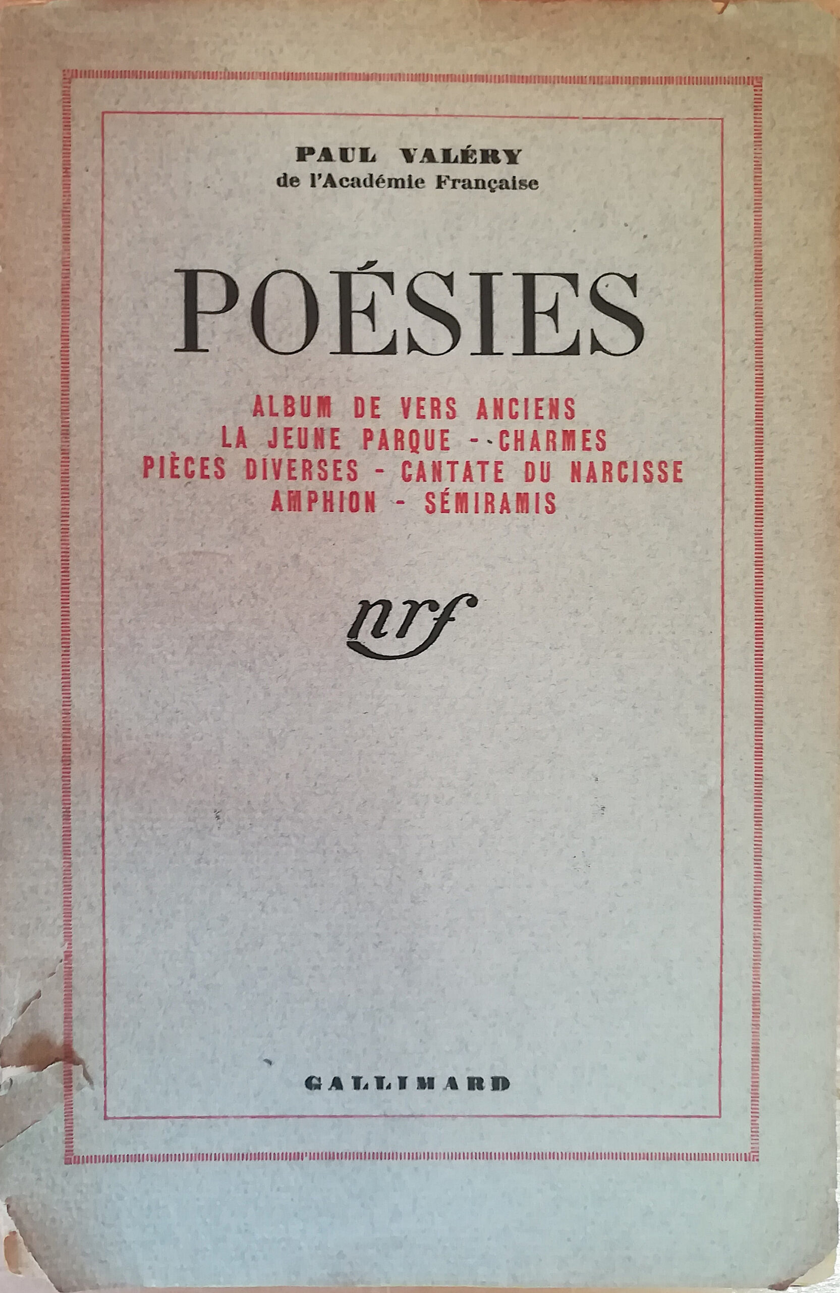 Poésies