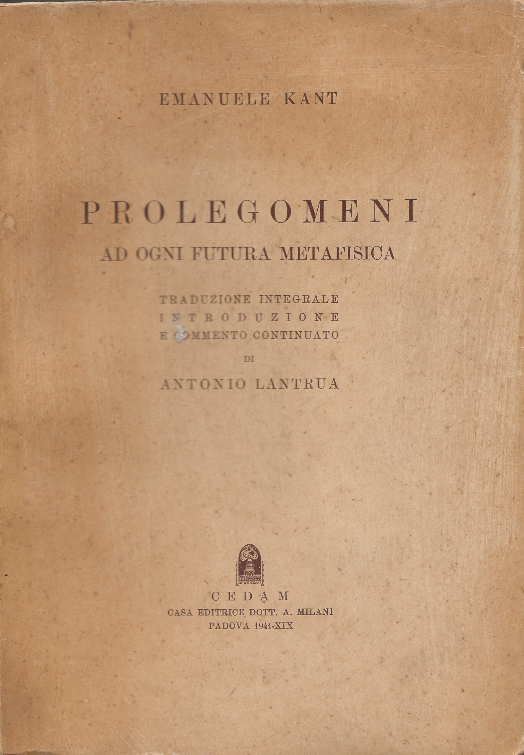 Prolegomeni ad ogni futura metafisica