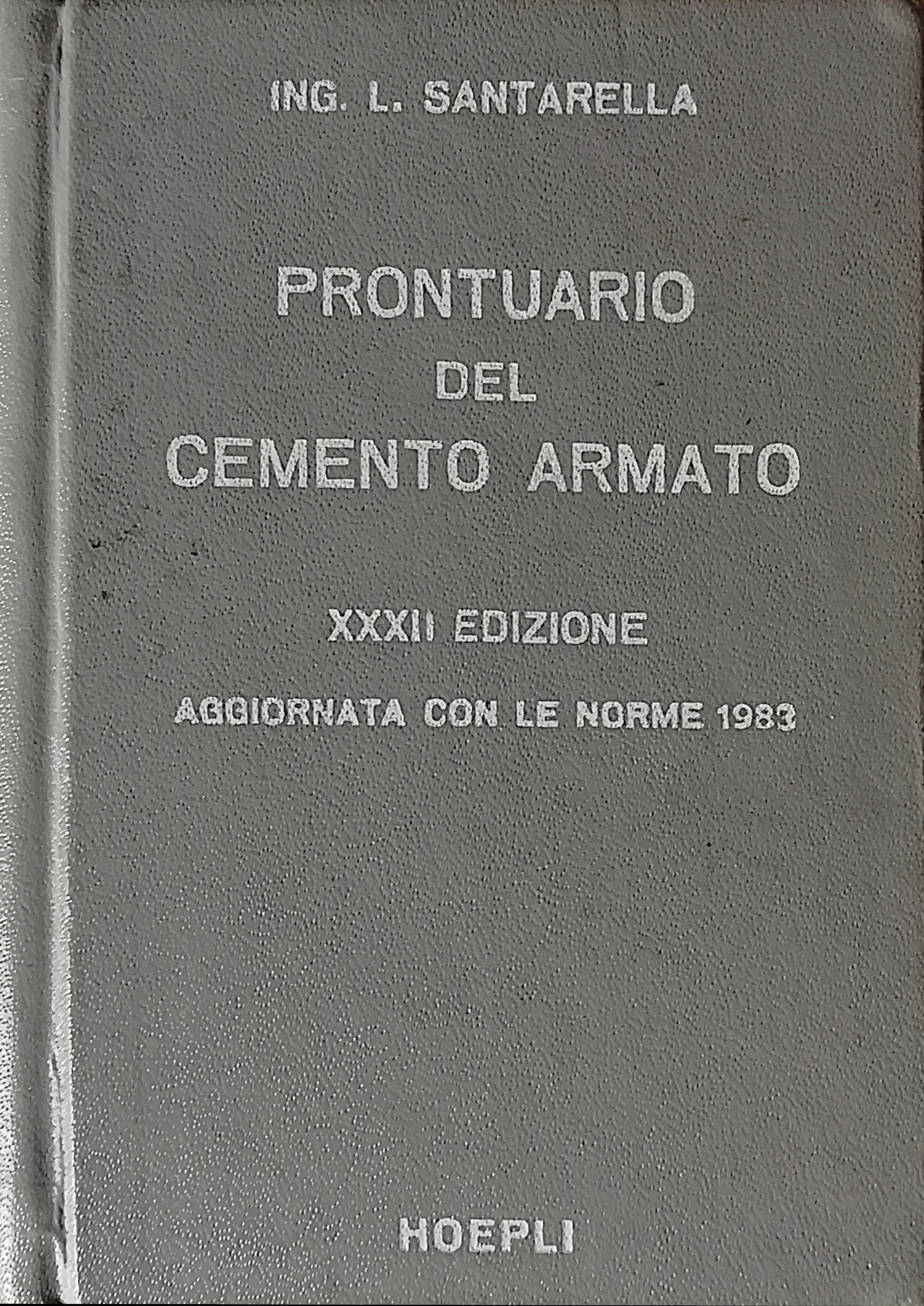 Prontuario del cemento armato