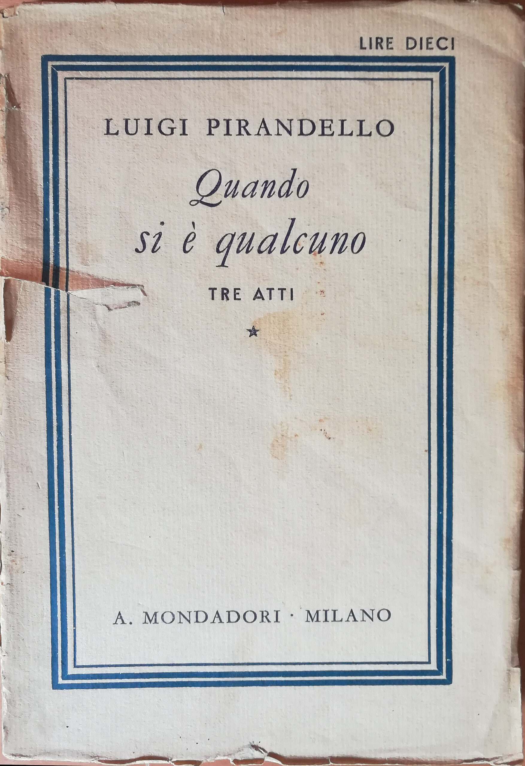 Quando si è qualcuno