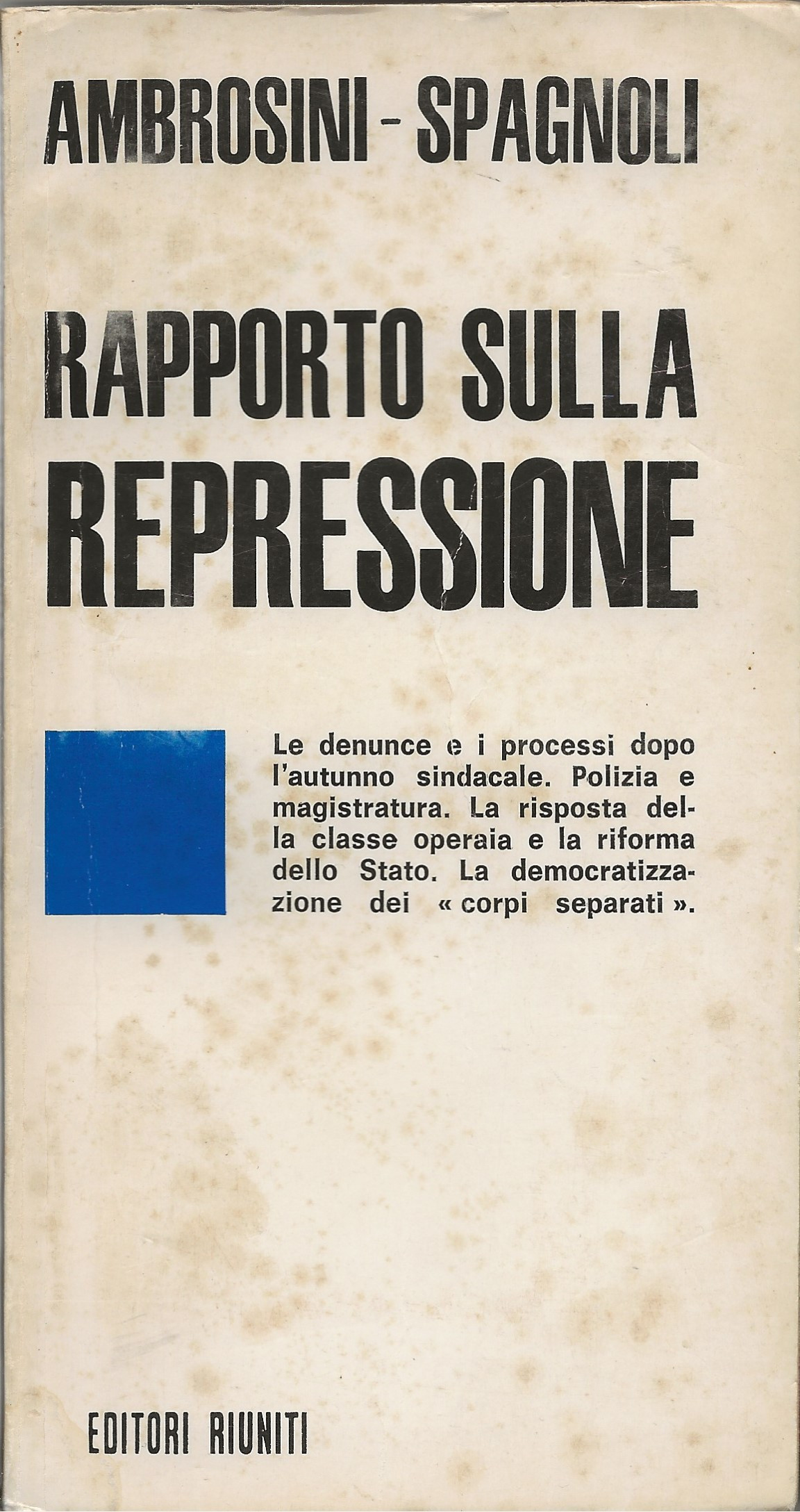 Rapporto sulla repressione
