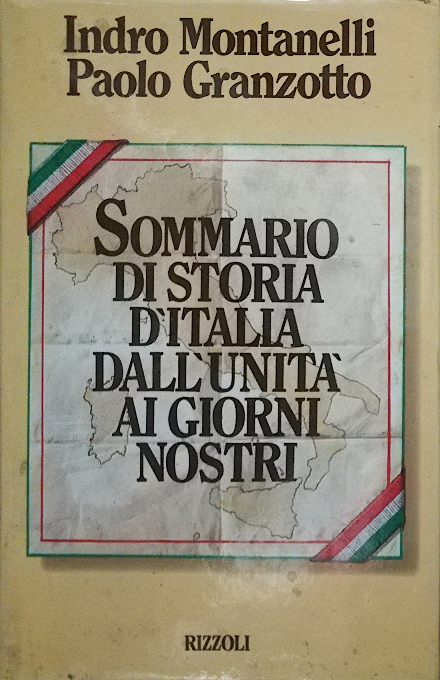 Sommario di storia d'Italia dall'Unità ai giorni nostri