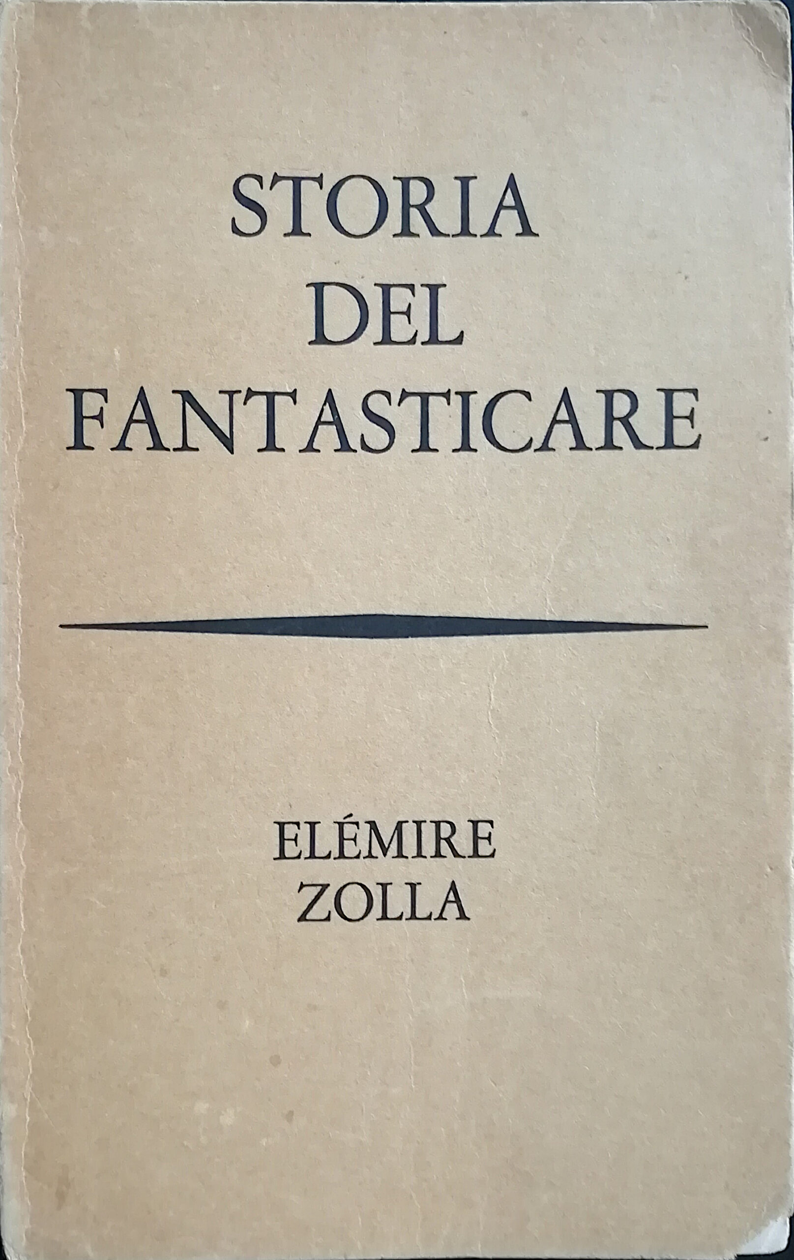 Storia del fantasticare