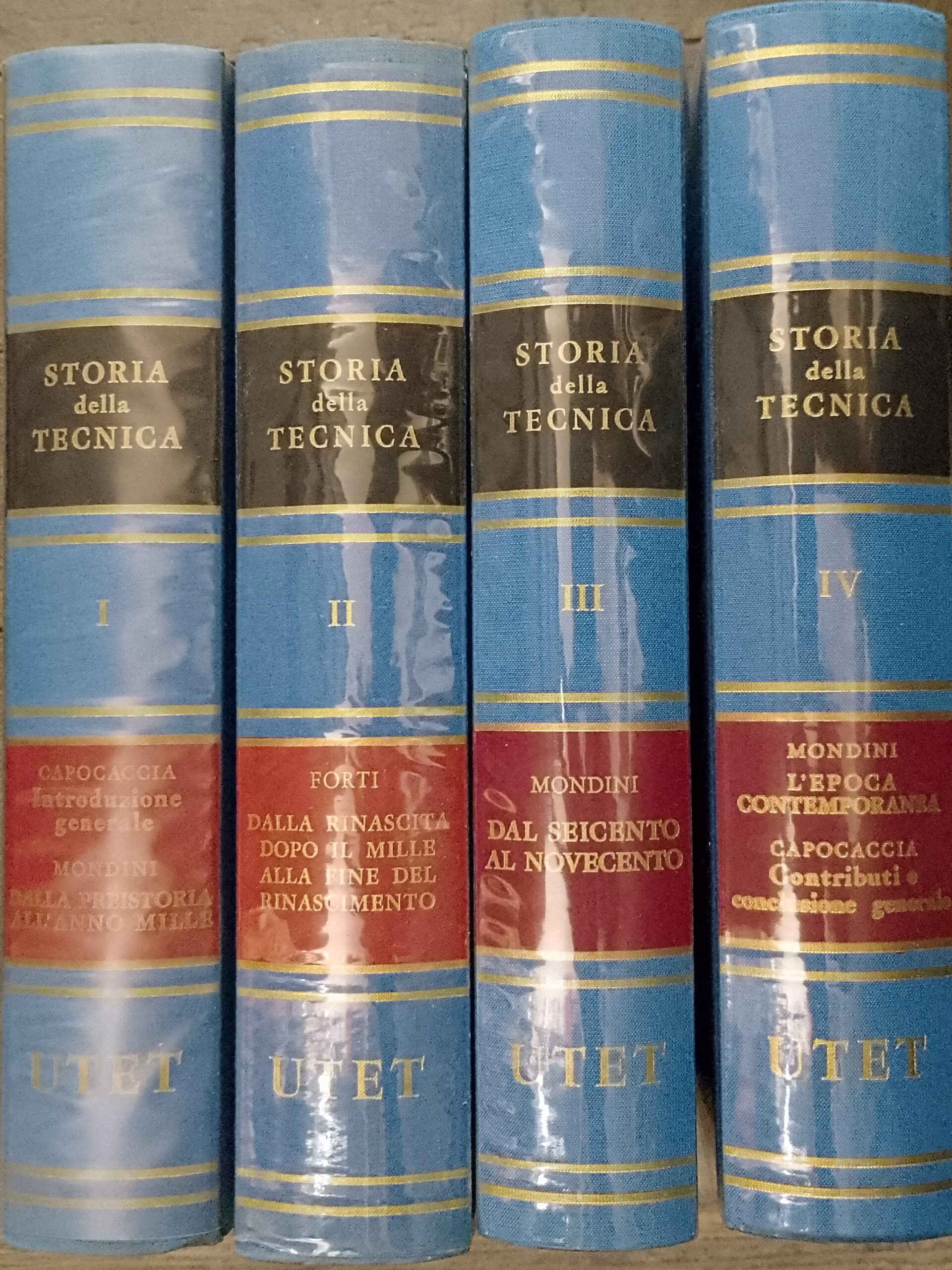 Storia della tecnica - 4 voll.