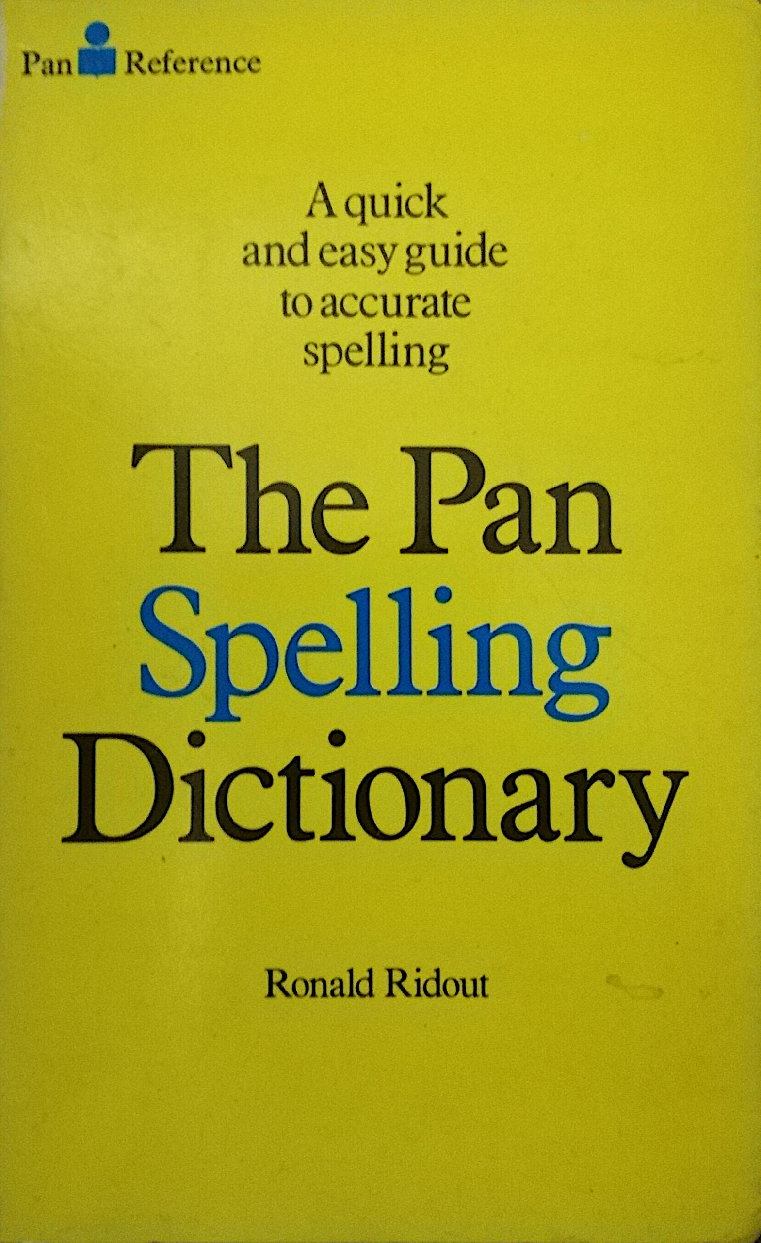 The Pan Spelling Dictionary - A quick and easy guide …