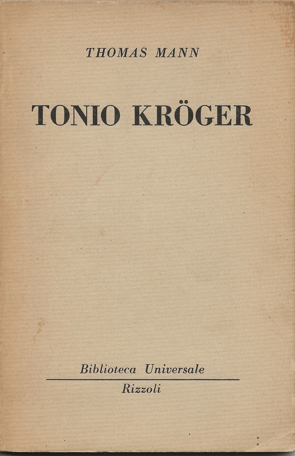 Tonio Kröger
