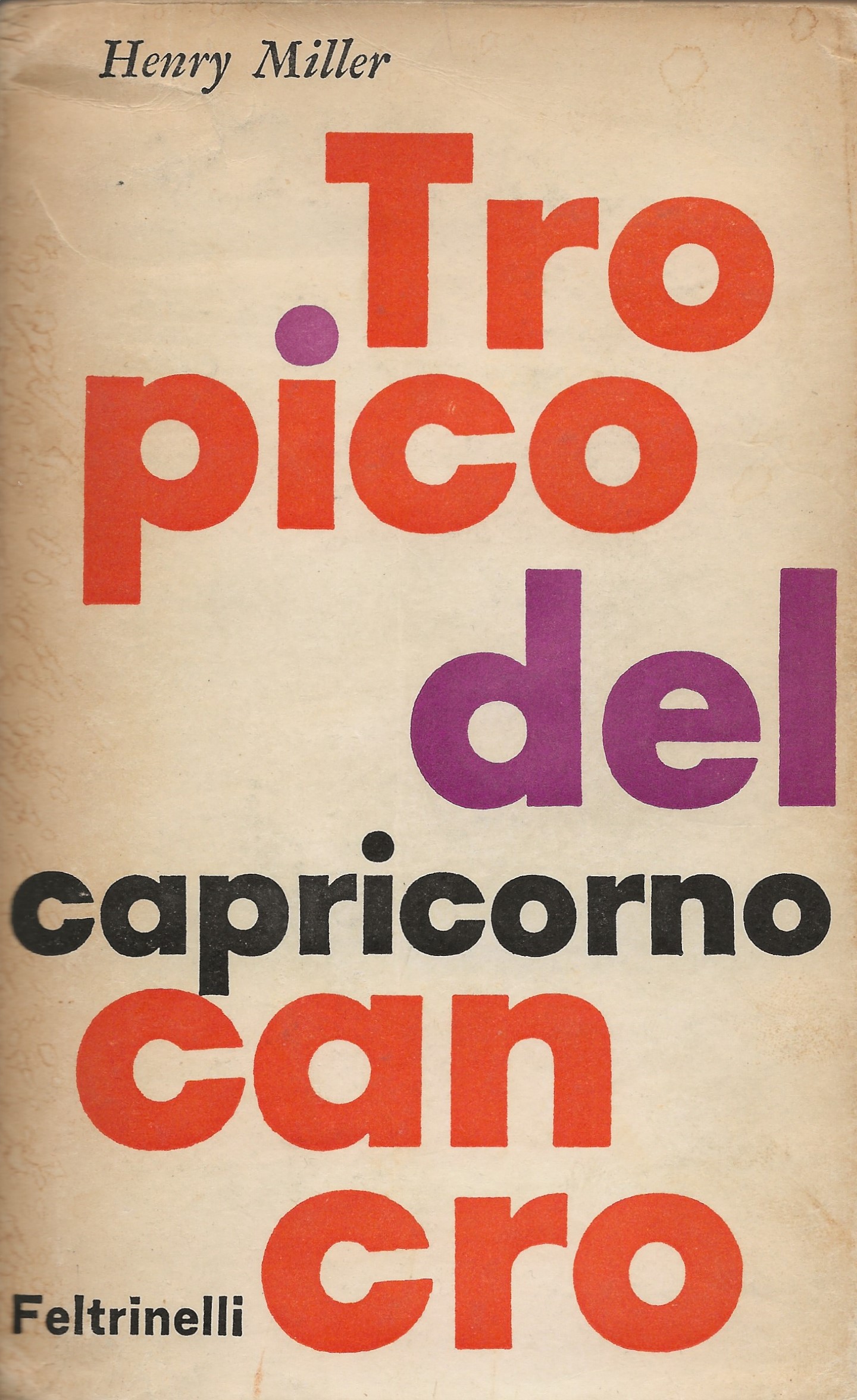 Tropico del Cancro - Tropico del Capricorno