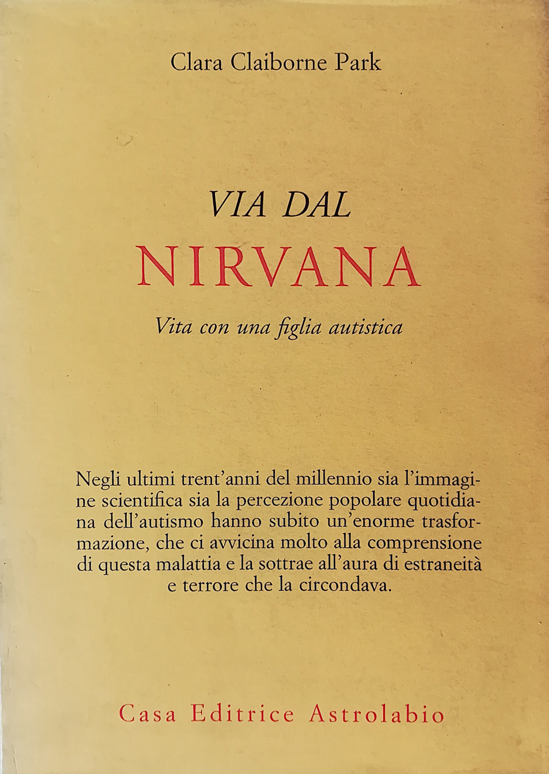 Via dal Nirvana - vita con una figlia autistica