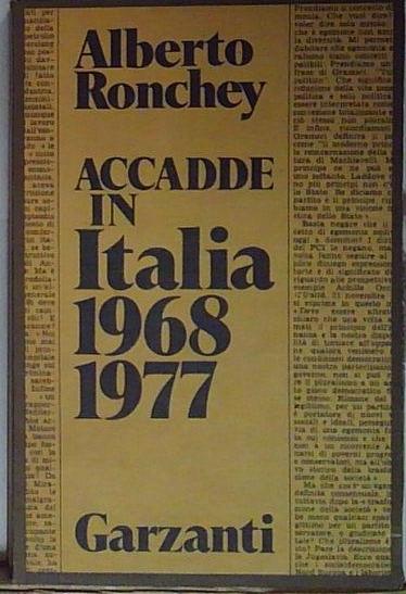 Accadde in Italia 1968 - 1977