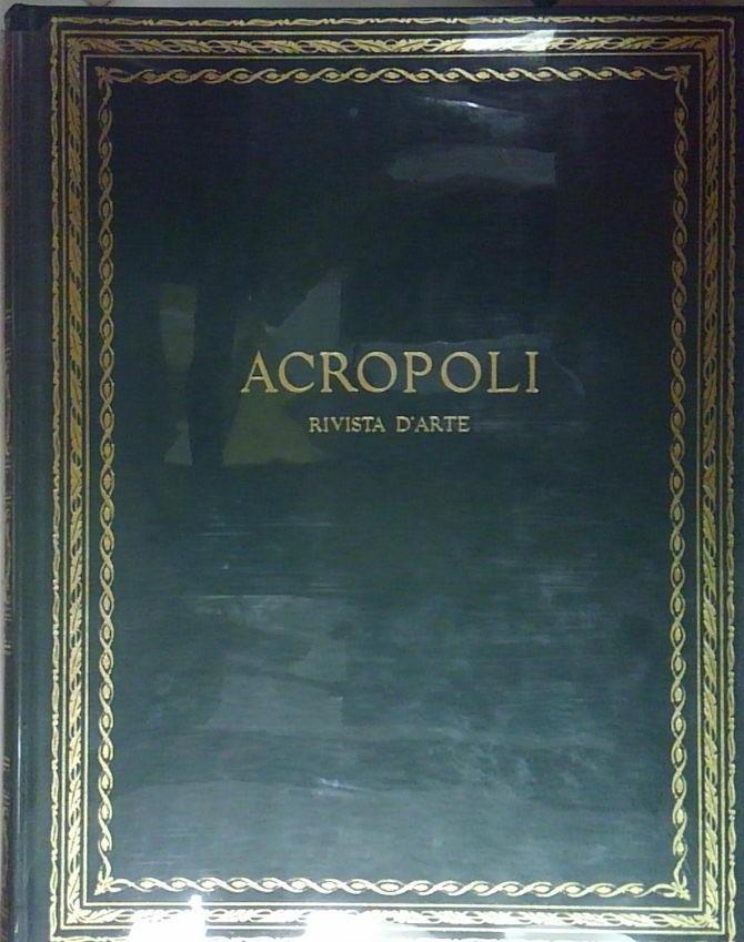 ACROPOLI RIVISTA D&amp;#039;ARTE