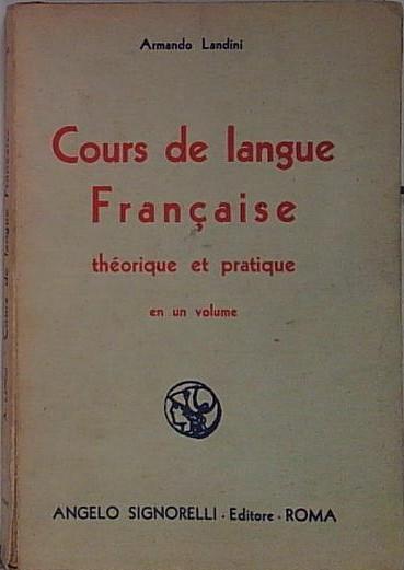 cours de langue francaise