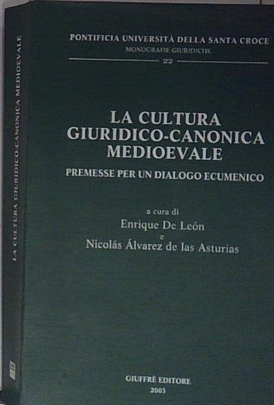 Cultura giuridico-canonica medioevale